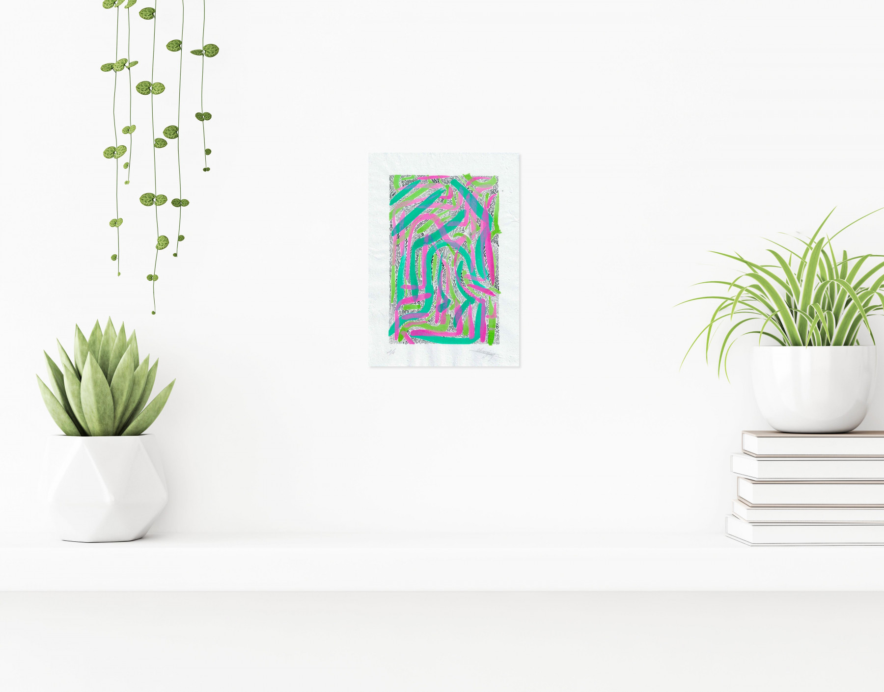 Juliette Charigny, Lumbricina n°6, peinture - Galerie de vente et d’achat d’art contemporain en ligne Artalistic