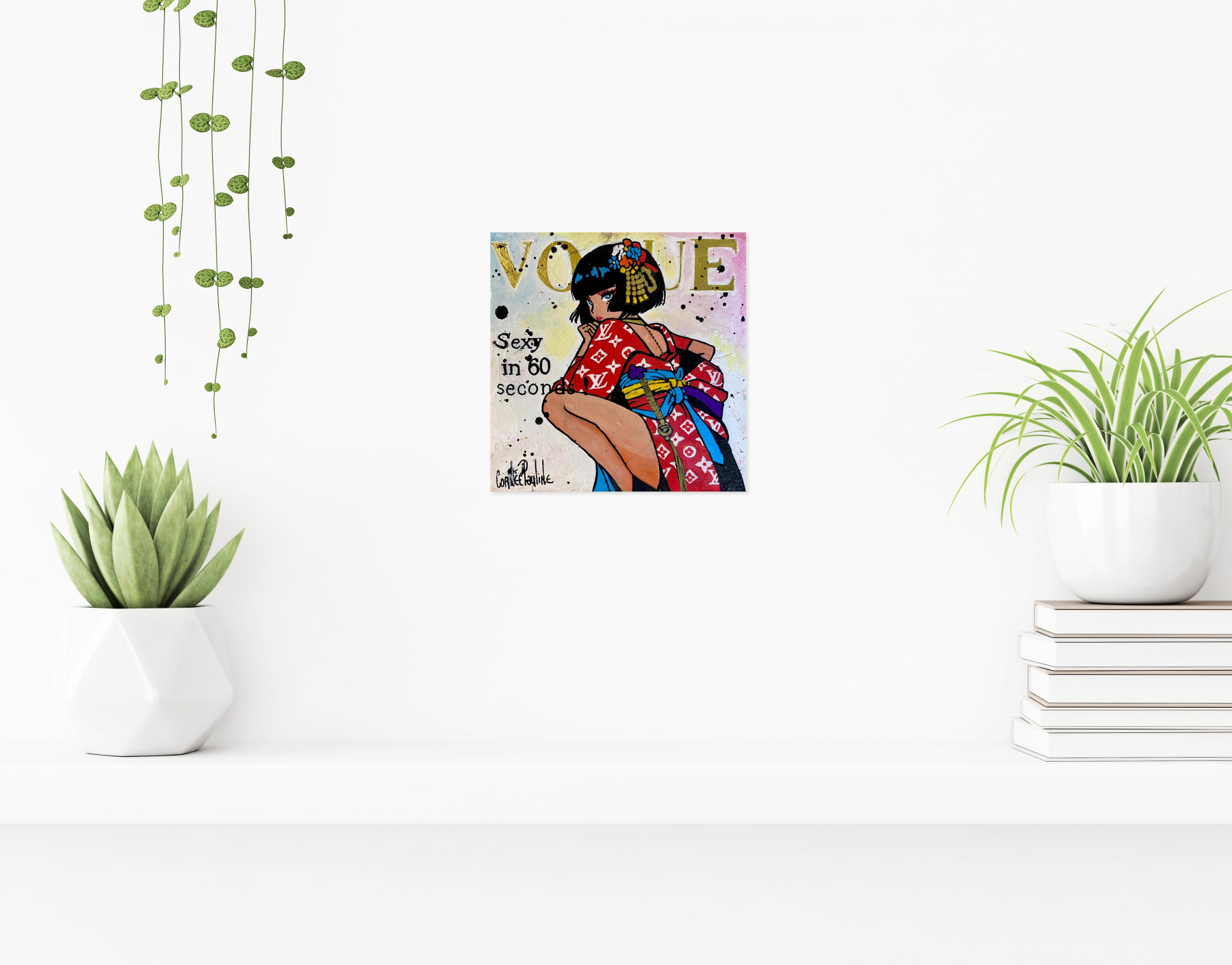 Pauline Cornée, I am sexy, peinture - Galerie de vente et d’achat d’art contemporain en ligne Artalistic
