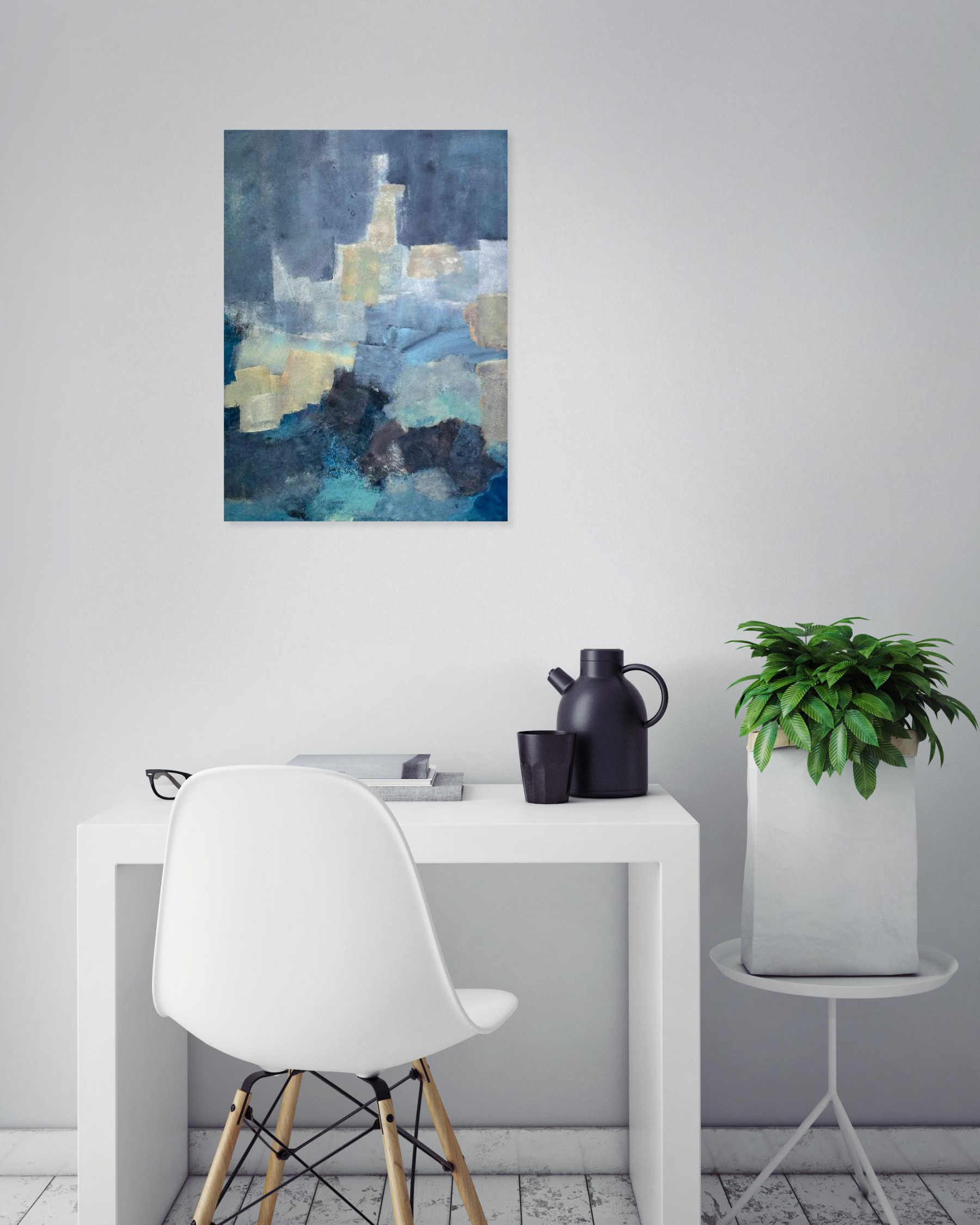 Régine Caron, Sans titre, peinture - Galerie de vente et d’achat d’art contemporain en ligne Artalistic