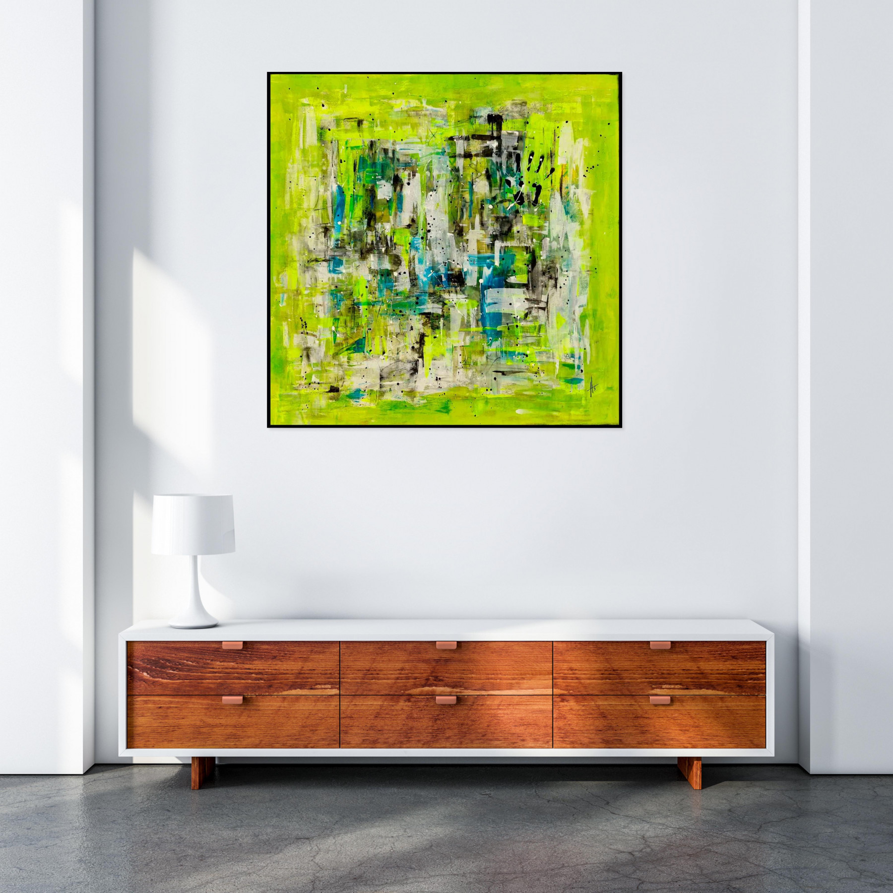 Sandrine Hartmann, new life, peinture - Galerie de vente et d’achat d’art contemporain en ligne Artalistic