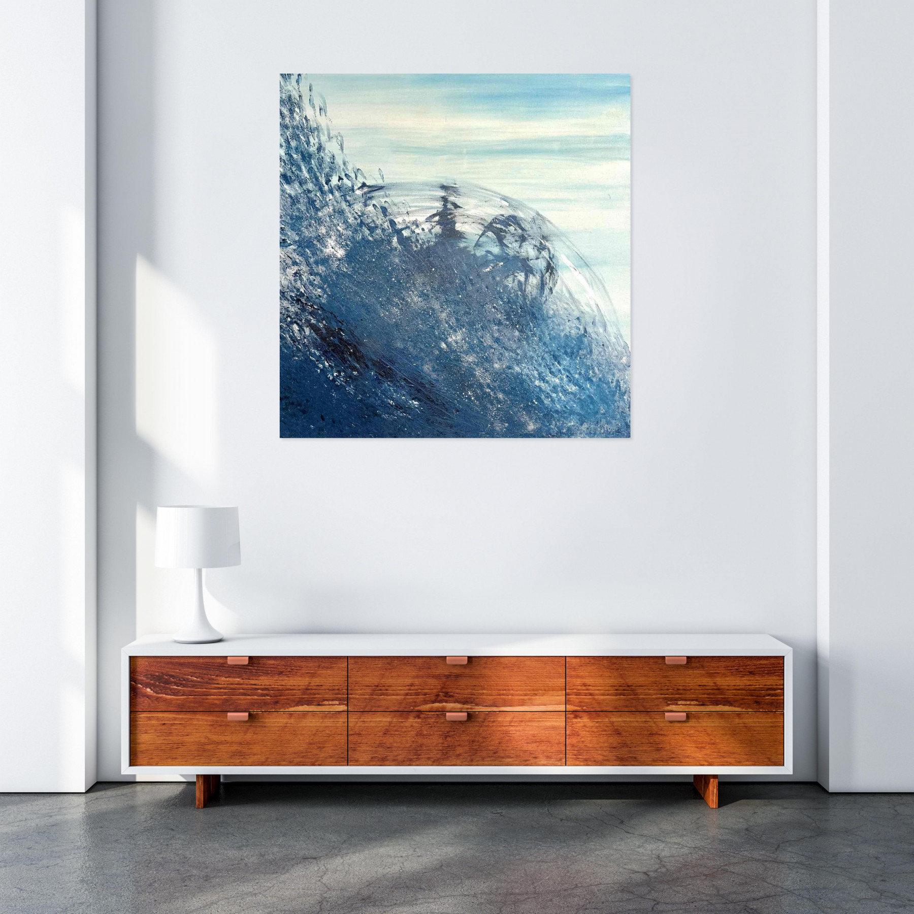 Marie Lauzier, splash, peinture - Galerie de vente et d’achat d’art contemporain en ligne Artalistic