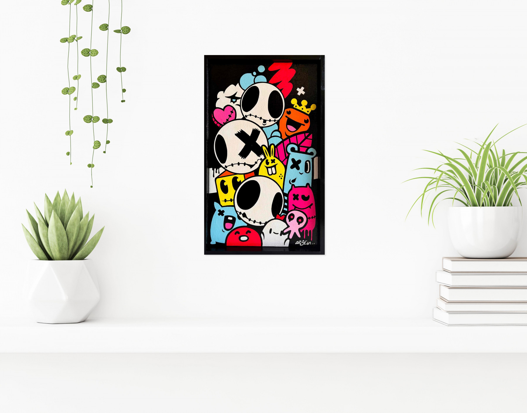 Arsen, Grouillement, peinture - Galerie de vente et d’achat d’art contemporain en ligne Artalistic