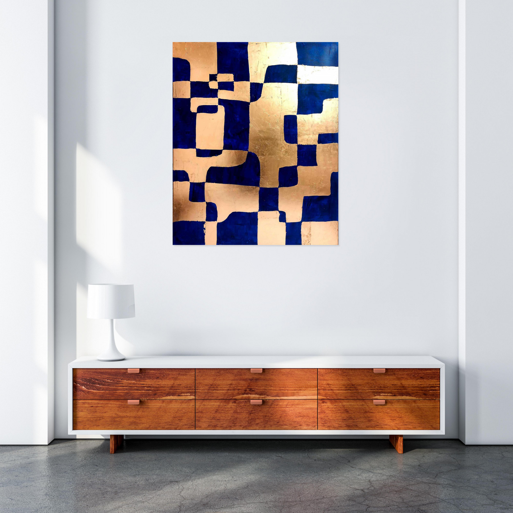 Thierry Brusquet, Night in Tunisia, peinture - Galerie de vente et d’achat d’art contemporain en ligne Artalistic