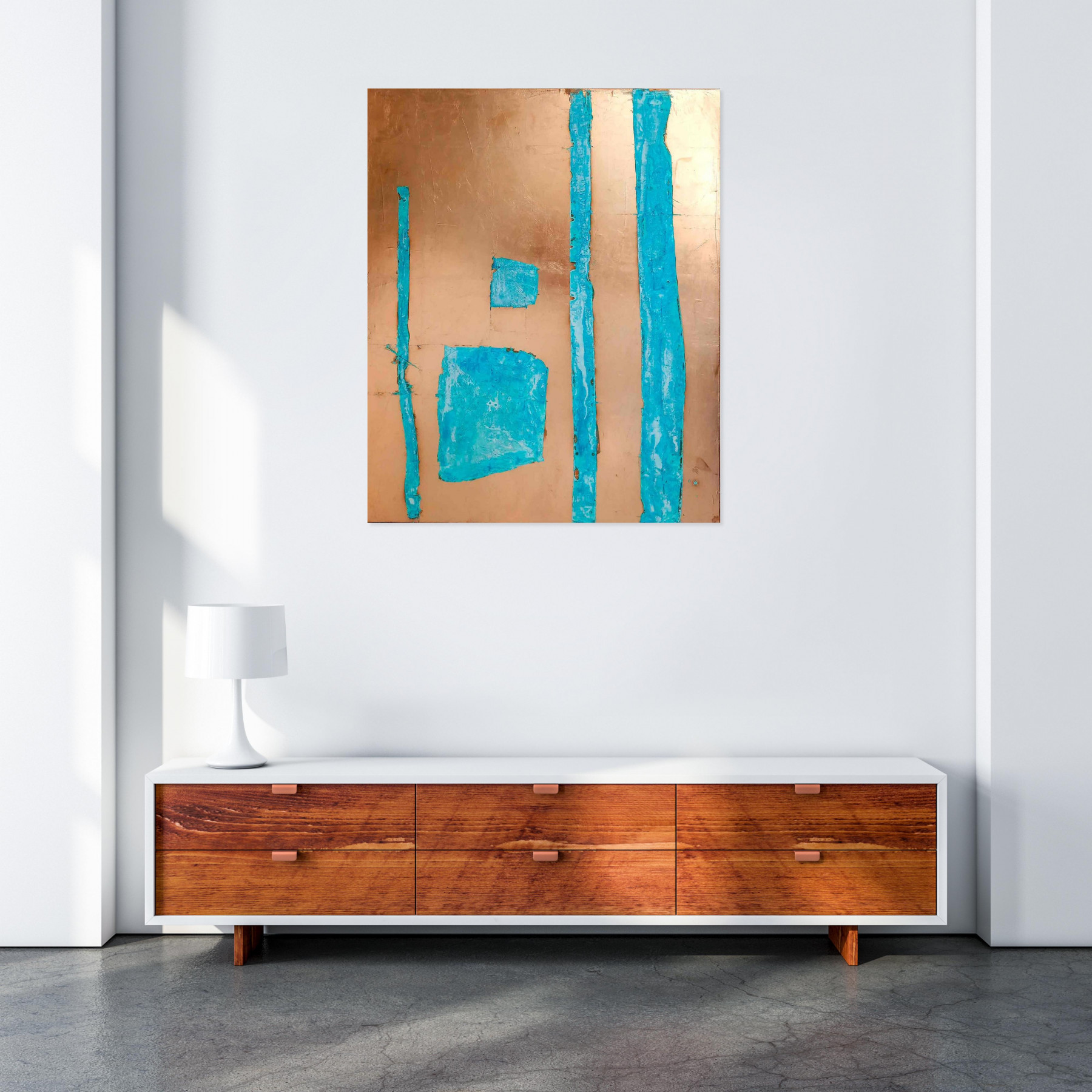 Thierry Brusquet, Blue train, peinture - Galerie de vente et d’achat d’art contemporain en ligne Artalistic