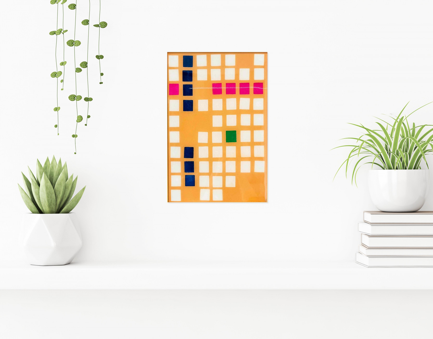 W.B, Tetris, peinture - Galerie de vente et d’achat d’art contemporain en ligne Artalistic