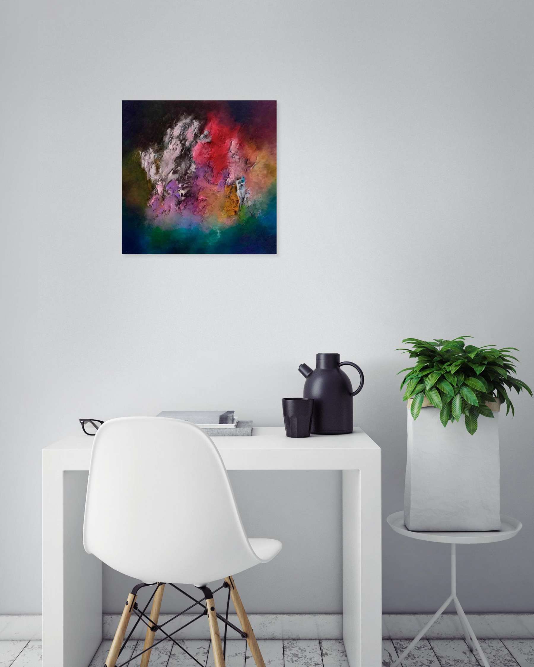 Jonemi, Coeurs, peinture - Galerie de vente et d’achat d’art contemporain en ligne Artalistic