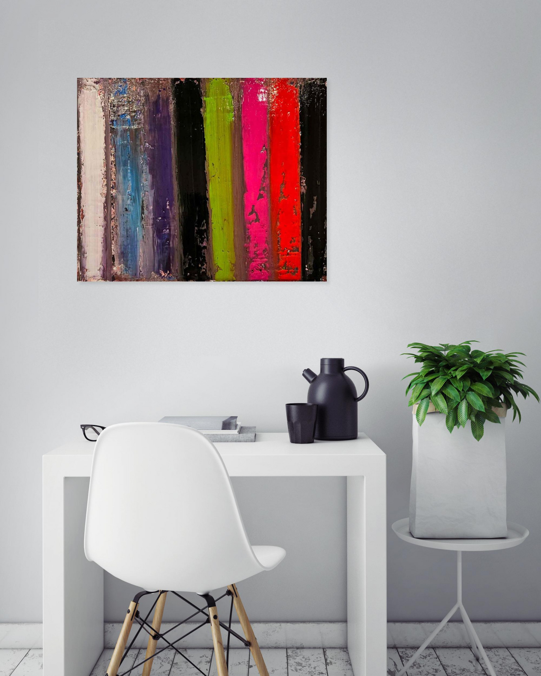 Mr Garcia, Circus strip 4, peinture - Galerie de vente et d’achat d’art contemporain en ligne Artalistic