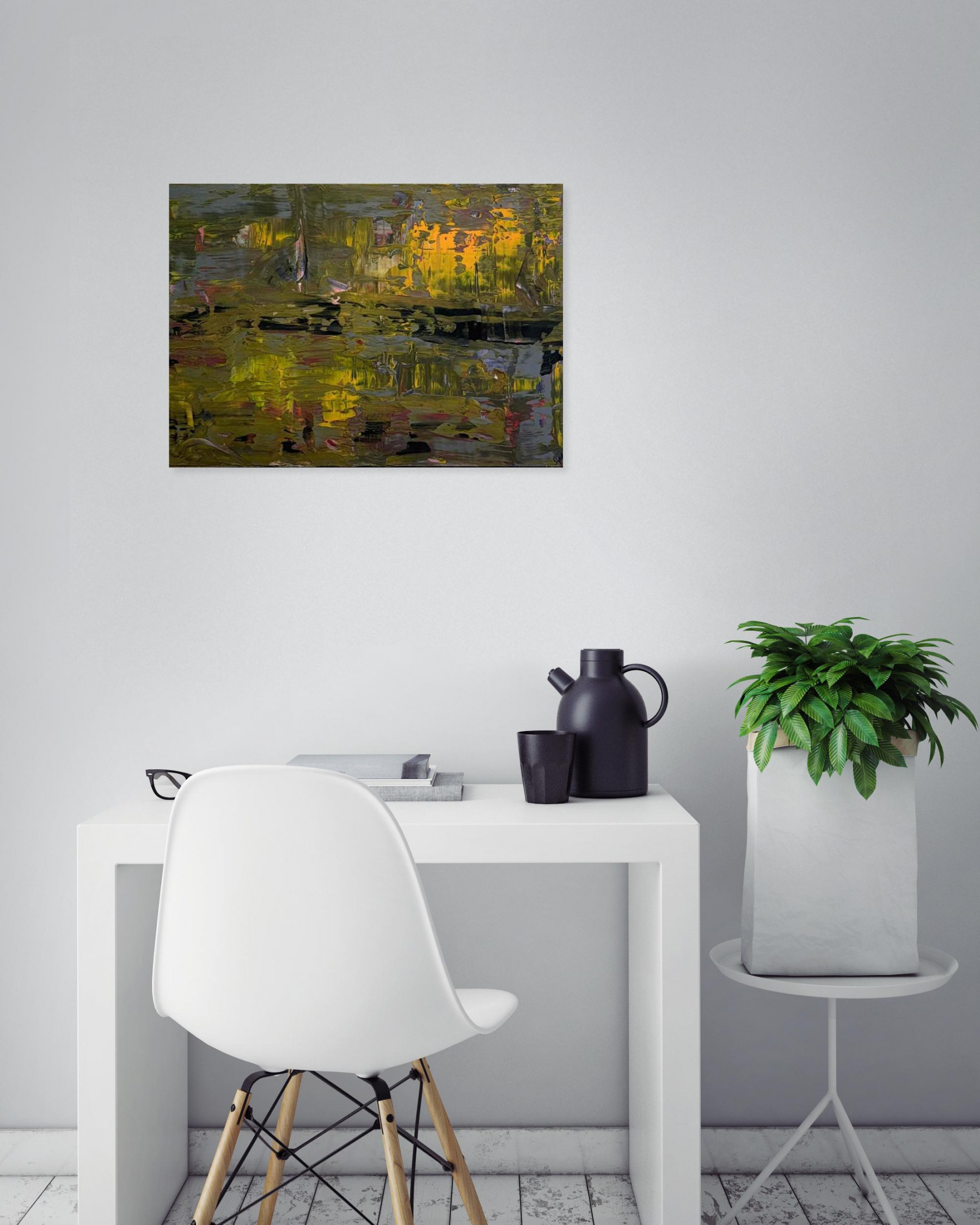 Syal, Soleil levant, peinture - Galerie de vente et d’achat d’art contemporain en ligne Artalistic