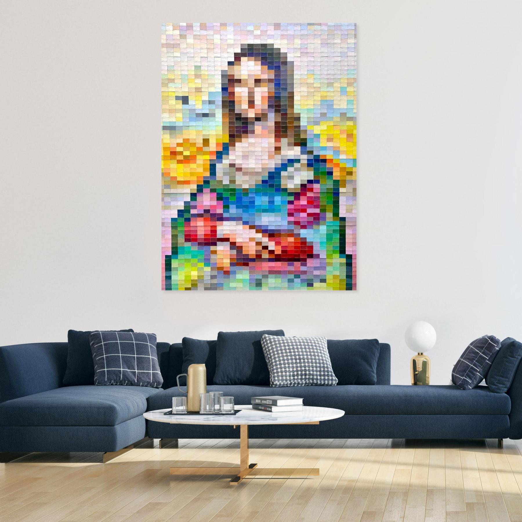 Xavier Caille, Joconde, peinture - Galerie de vente et d’achat d’art contemporain en ligne Artalistic