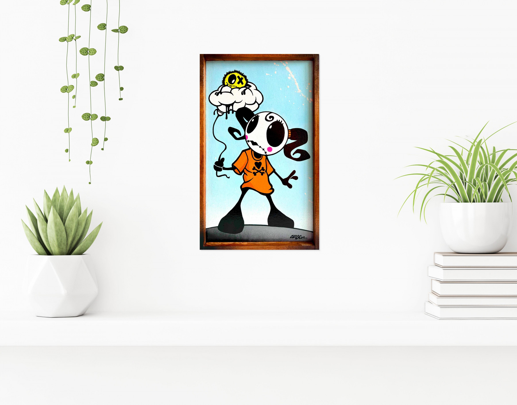 Arsen, Nuageuz, peinture - Galerie de vente et d’achat d’art contemporain en ligne Artalistic