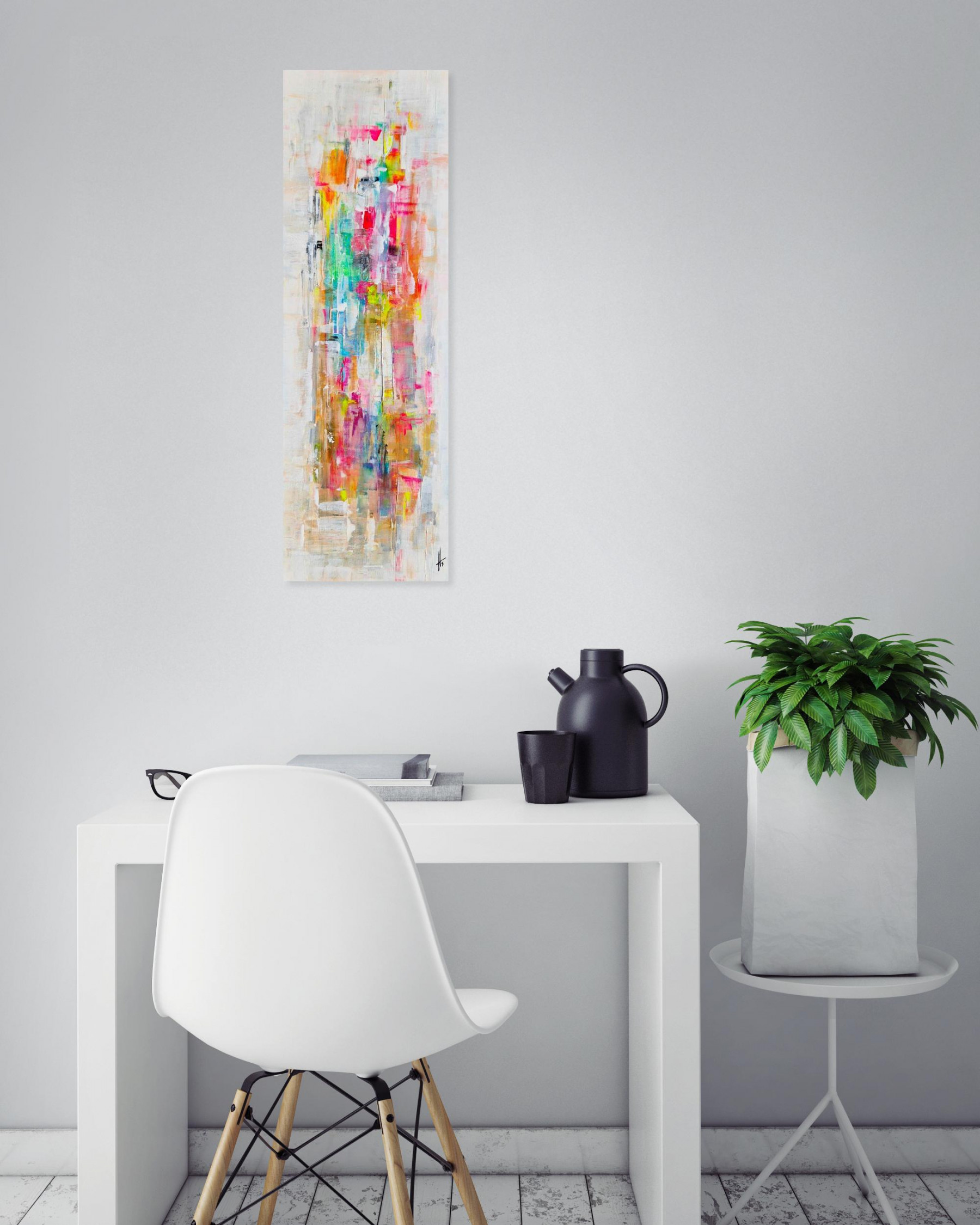 Sandrine Hartmann, Jazzy, peinture - Galerie de vente et d’achat d’art contemporain en ligne Artalistic