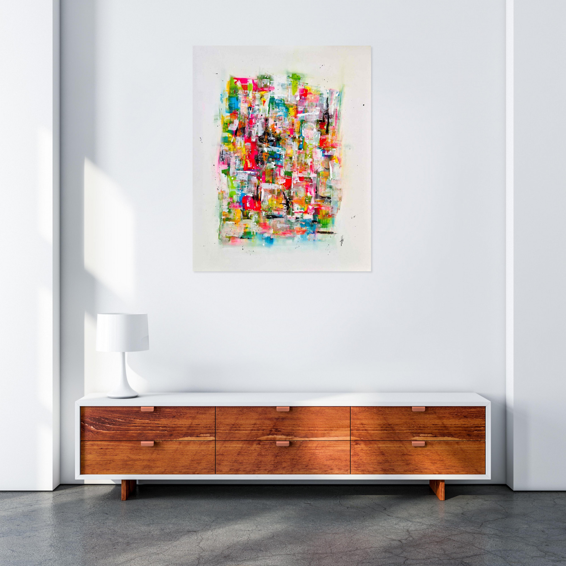 Sandrine Hartmann, Week-end, peinture - Galerie de vente et d’achat d’art contemporain en ligne Artalistic