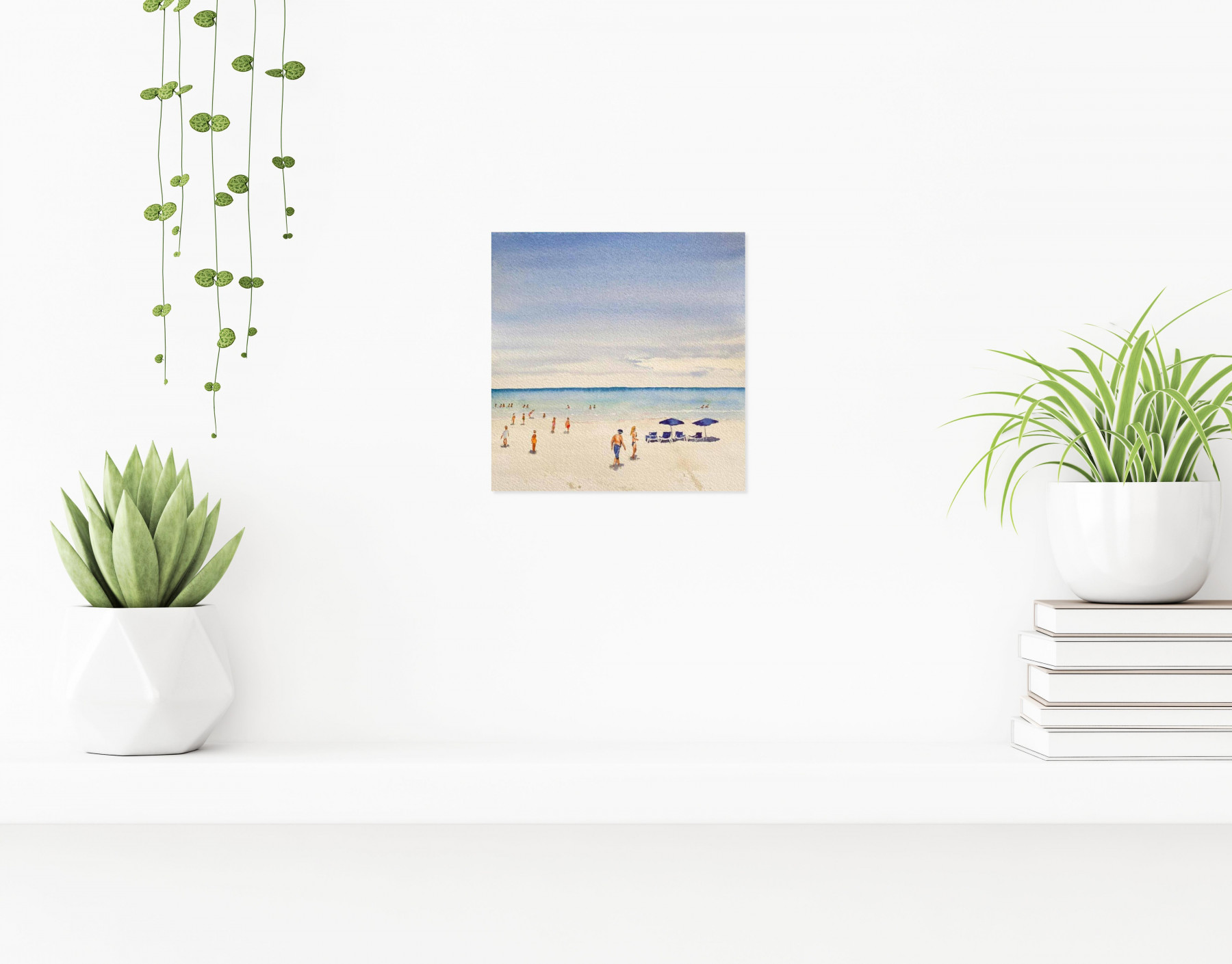 Gabrielle Pietrini, Avoir un transat ou pas, dessin - Galerie de vente et d’achat d’art contemporain en ligne Artalistic