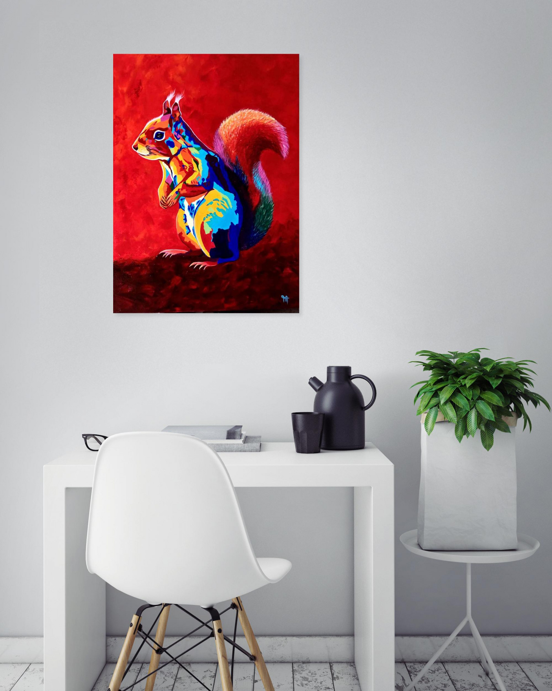 Françoise Augustine, Peanut, peinture - Galerie de vente et d’achat d’art contemporain en ligne Artalistic