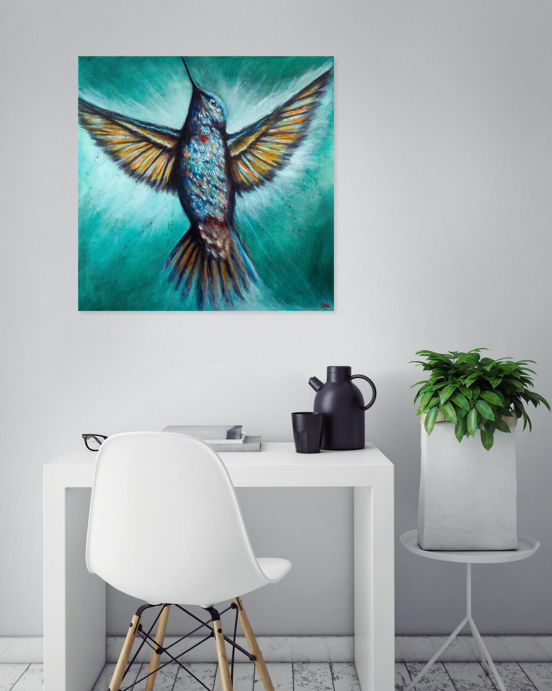 Helena Monniello, Déployées, peinture - Galerie de vente et d’achat d’art contemporain en ligne Artalistic