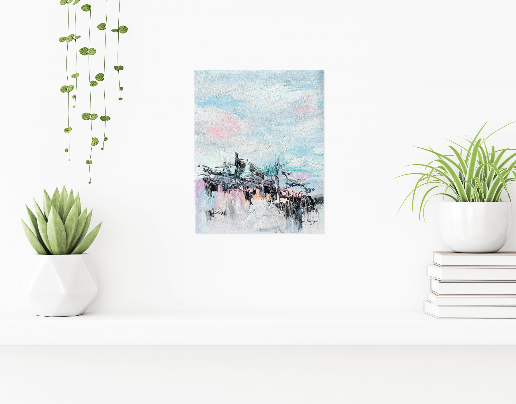 Âme Sauvage, Vent du nord, peinture - Galerie de vente et d’achat d’art contemporain en ligne Artalistic