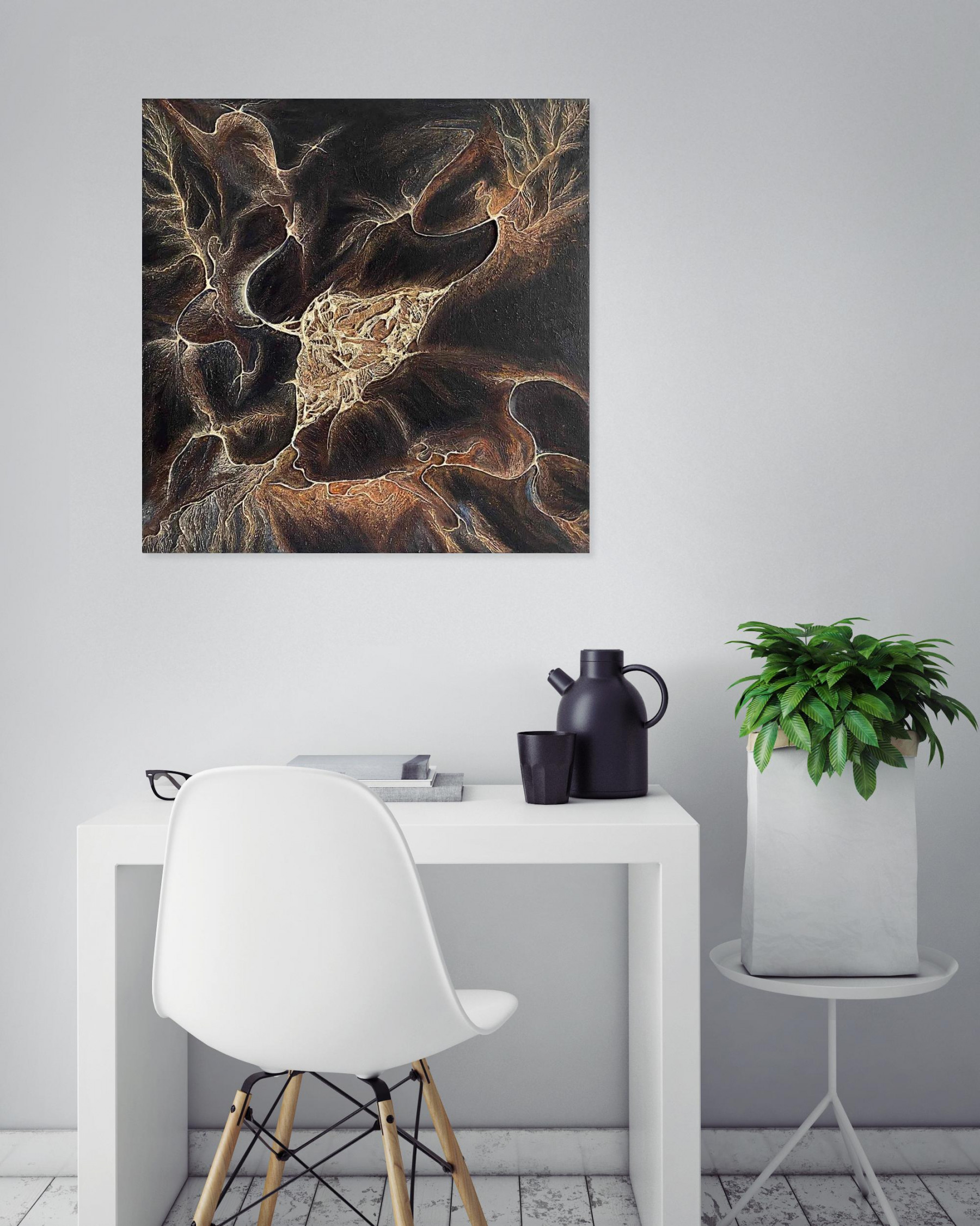 NGM, Empreinte empyrée, peinture - Galerie de vente et d’achat d’art contemporain en ligne Artalistic