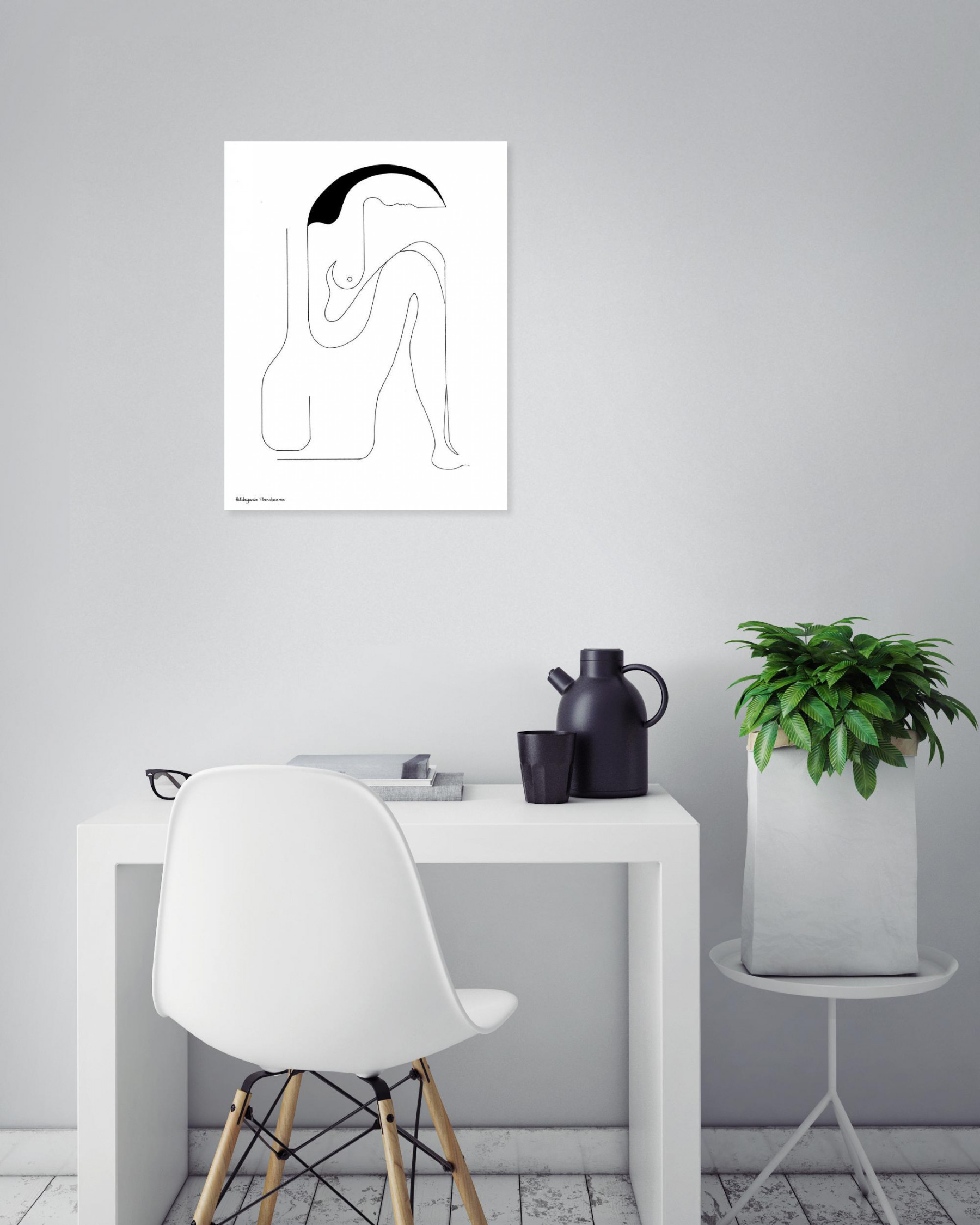 Hildegarde Handsaeme, L'echo intime, dessin - Galerie de vente et d’achat d’art contemporain en ligne Artalistic