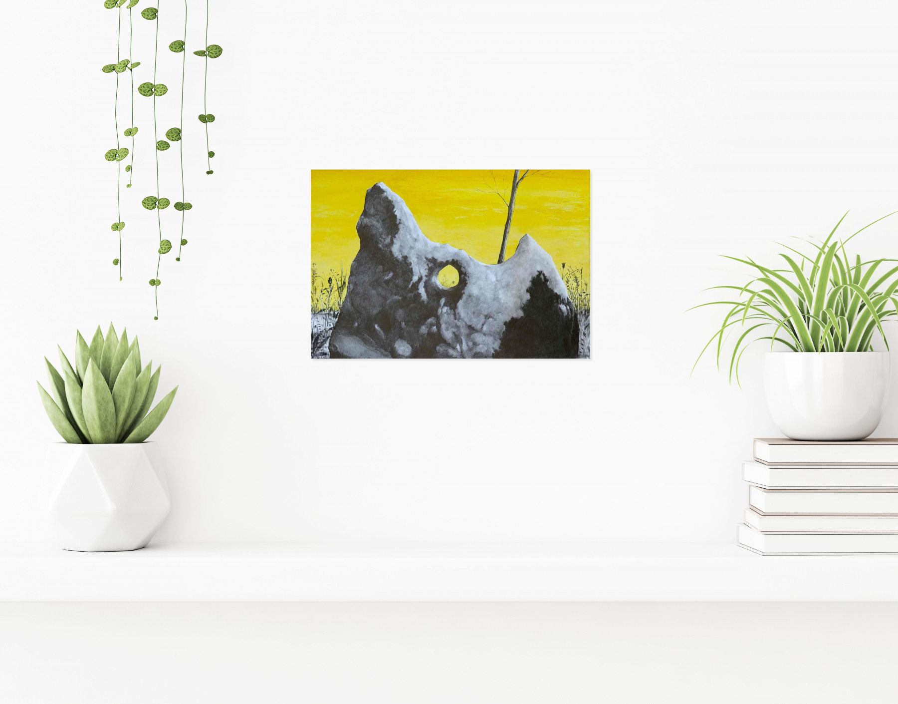 David Lefebvre, Mégalithe I, dessin - Galerie de vente et d’achat d’art contemporain en ligne Artalistic