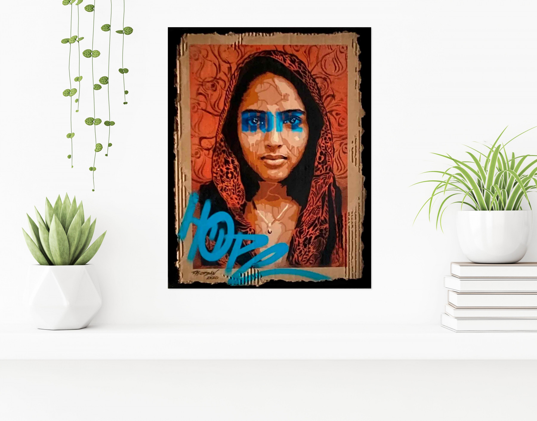 Raf Urban, Hope, peinture - Galerie de vente et d’achat d’art contemporain en ligne Artalistic