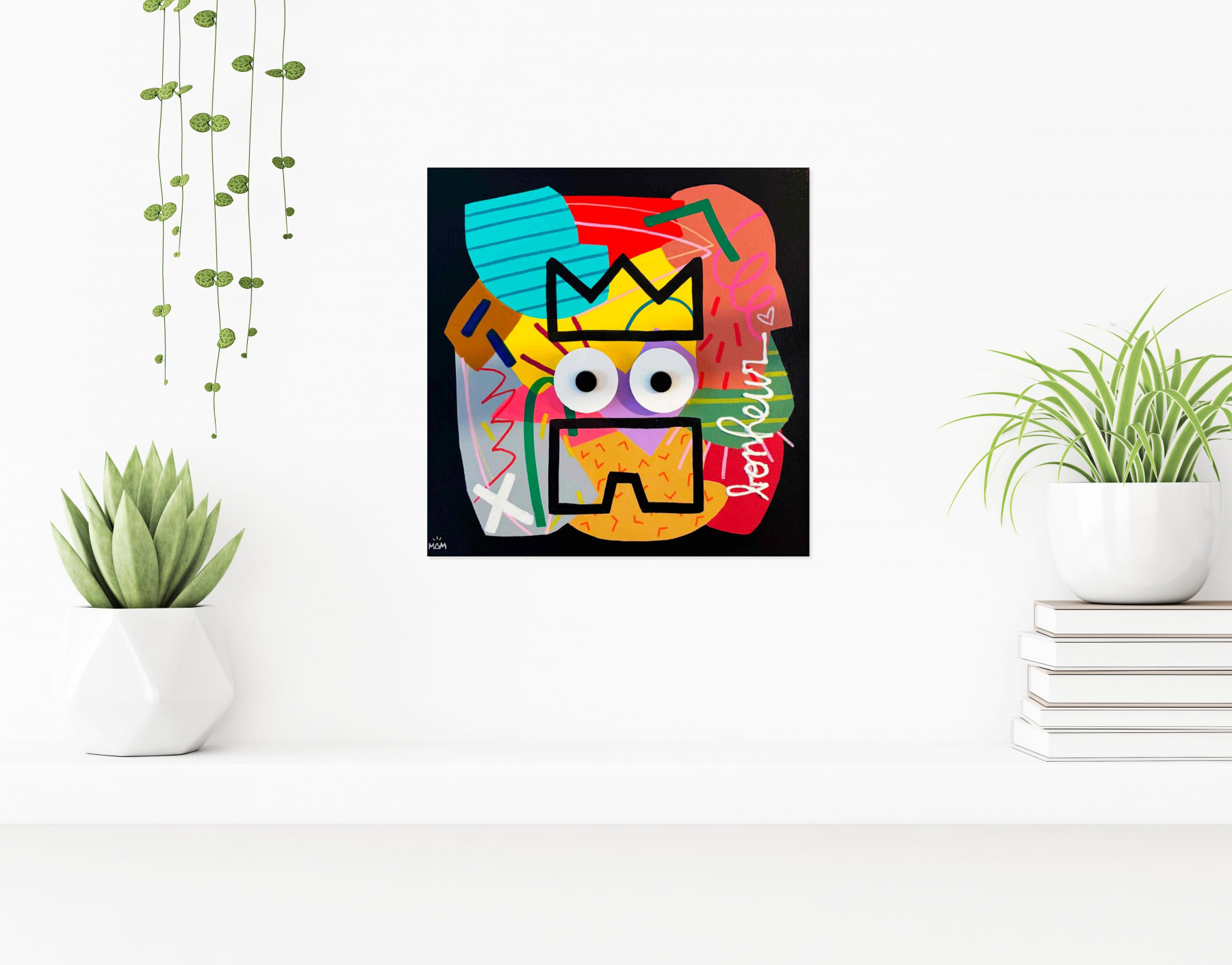 Mam, bonheur, peinture - Galerie de vente et d’achat d’art contemporain en ligne Artalistic