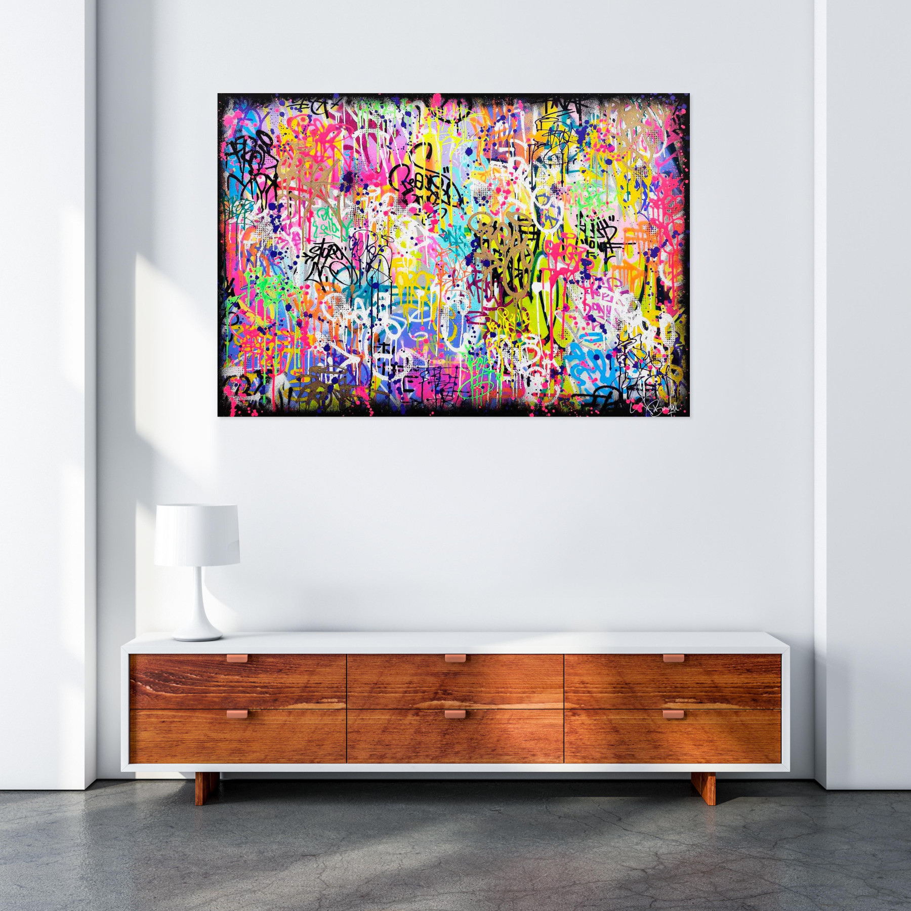 Vincent Bardou, Street Art Therapy, peinture - Galerie de vente et d’achat d’art contemporain en ligne Artalistic