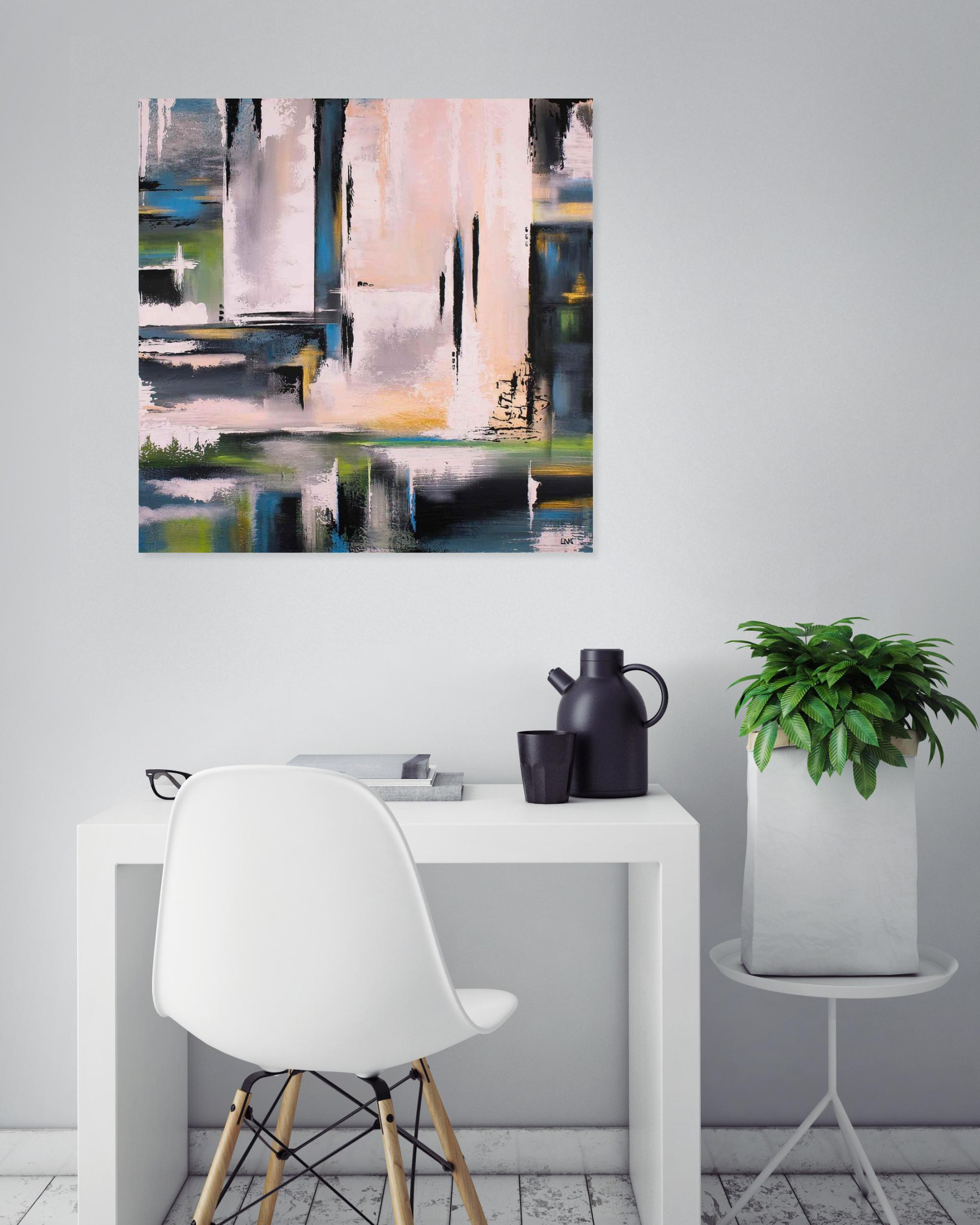 Helena Monniello, La voie, peinture - Galerie de vente et d’achat d’art contemporain en ligne Artalistic