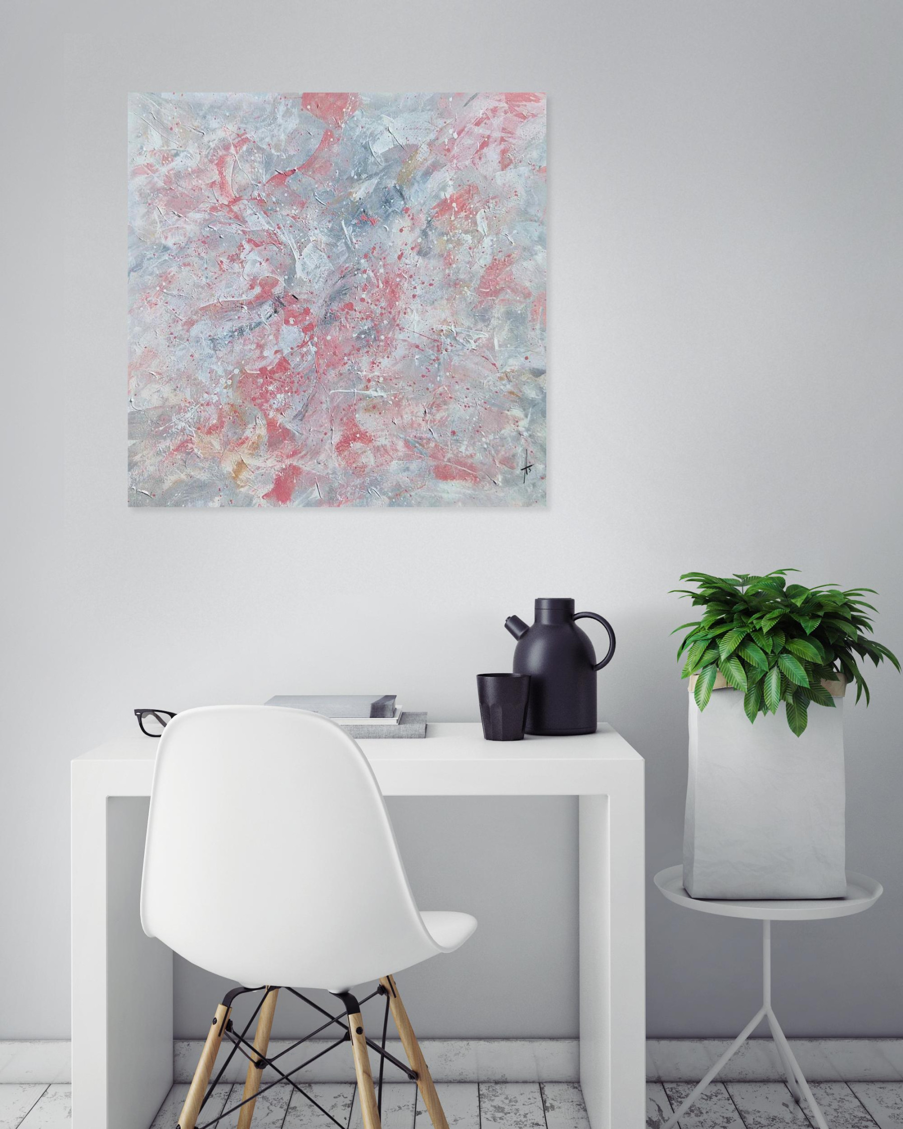 Sandrine Hartmann, Cocooning, peinture - Galerie de vente et d’achat d’art contemporain en ligne Artalistic