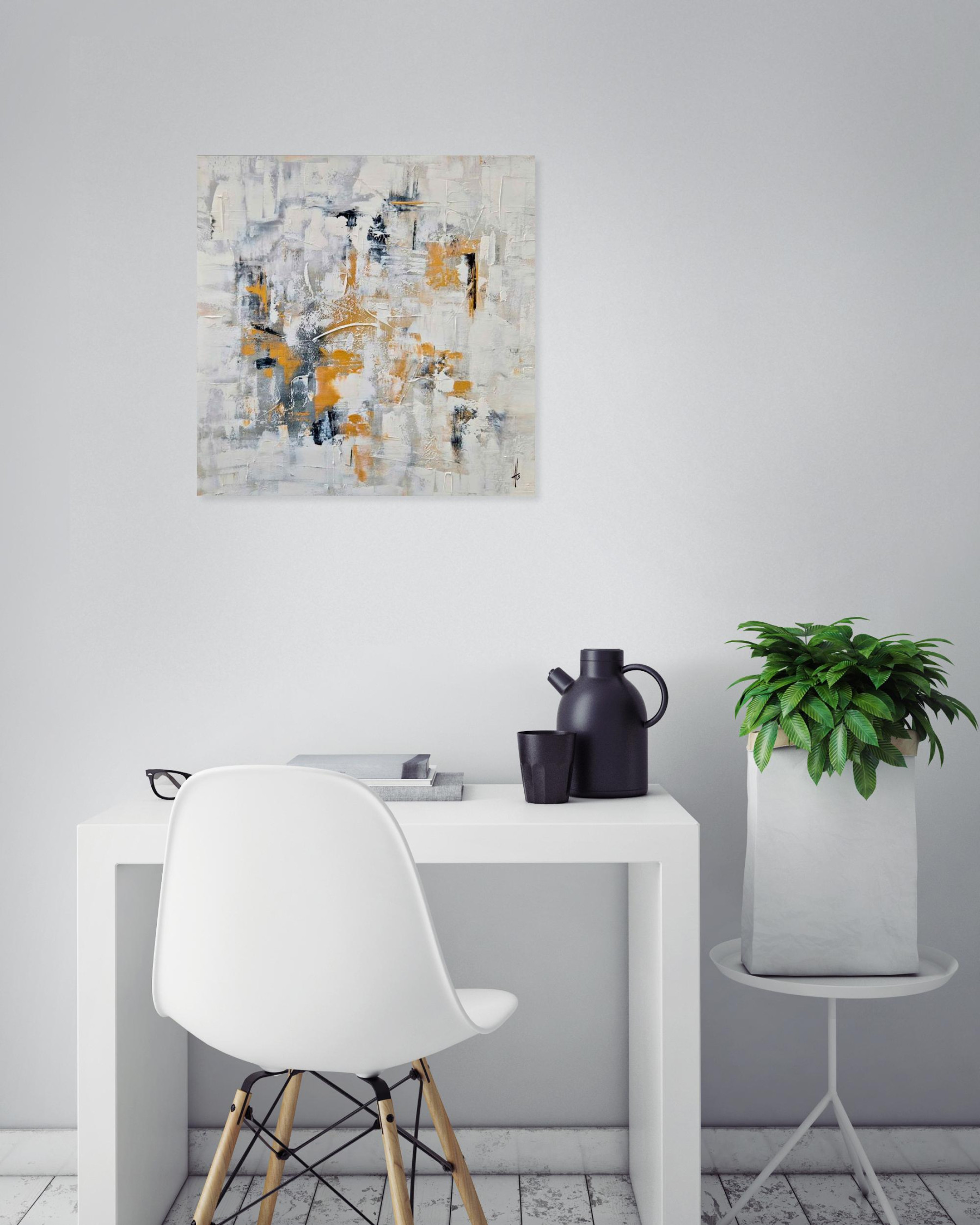 Sandrine Hartmann, Albus, peinture - Galerie de vente et d’achat d’art contemporain en ligne Artalistic