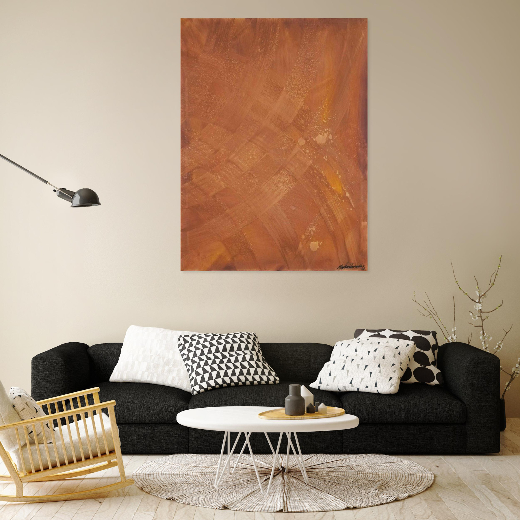 Parscha Mirghawameddin, Monochrome 330, peinture - Galerie de vente et d’achat d’art contemporain en ligne Artalistic