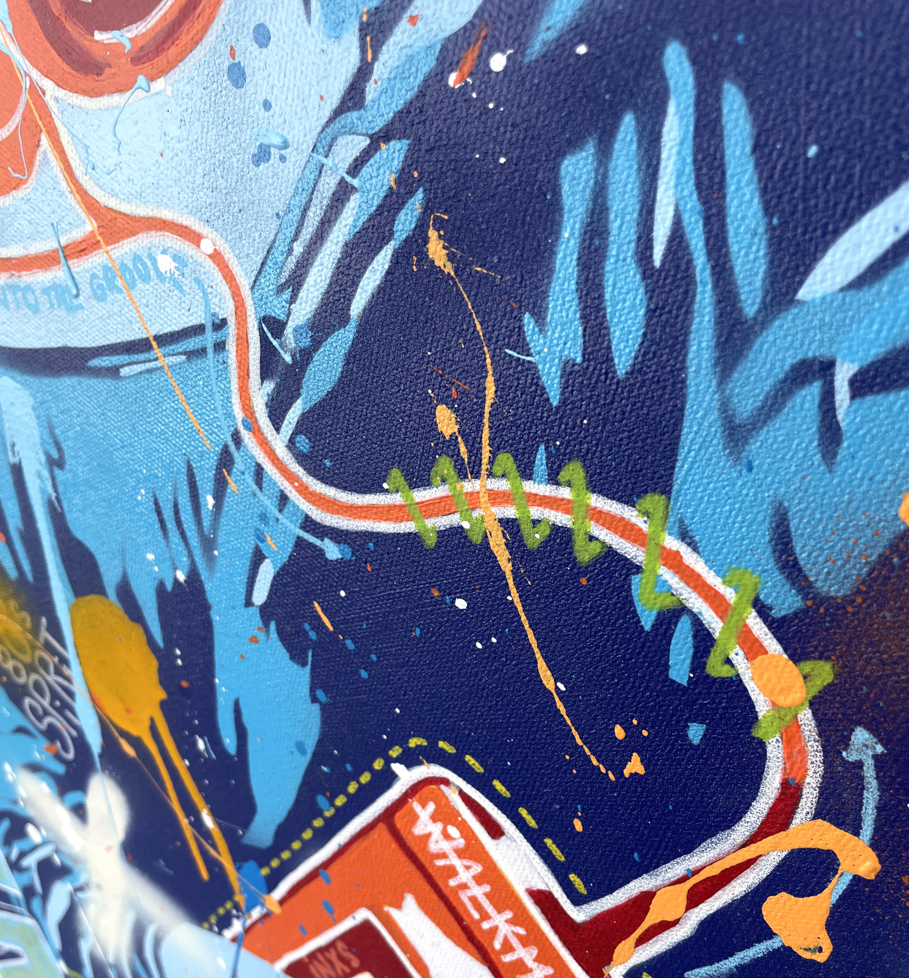 Secam, Monalisa Superstar, peinture - Galerie de vente et d’achat d’art contemporain en ligne Artalistic