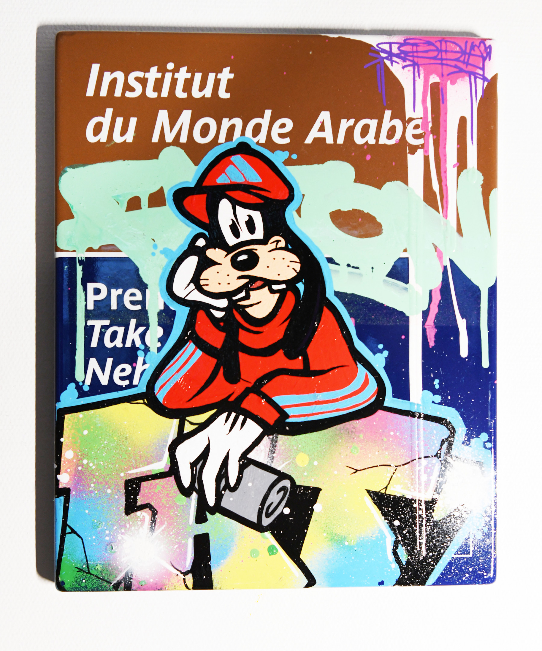 Fat, Goofy à L'institut du Monde Arabe, peinture - Galerie de vente et d’achat d’art contemporain en ligne Artalistic