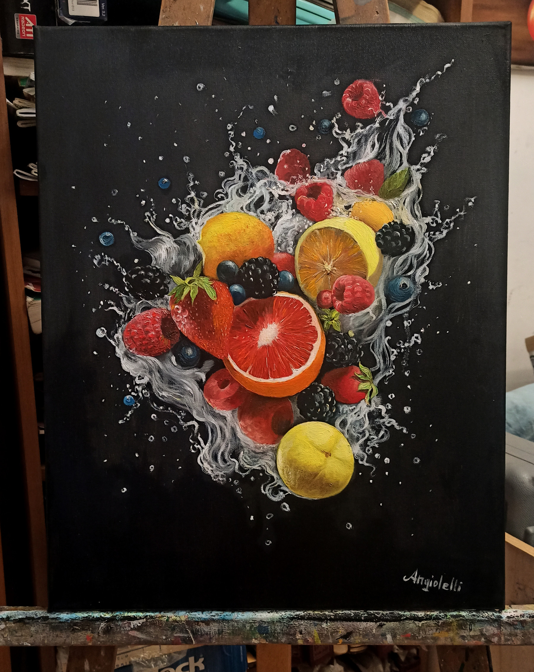 Anna Rita Angiolelli, Natura frizzante, peinture - Galerie de vente et d’achat d’art contemporain en ligne Artalistic