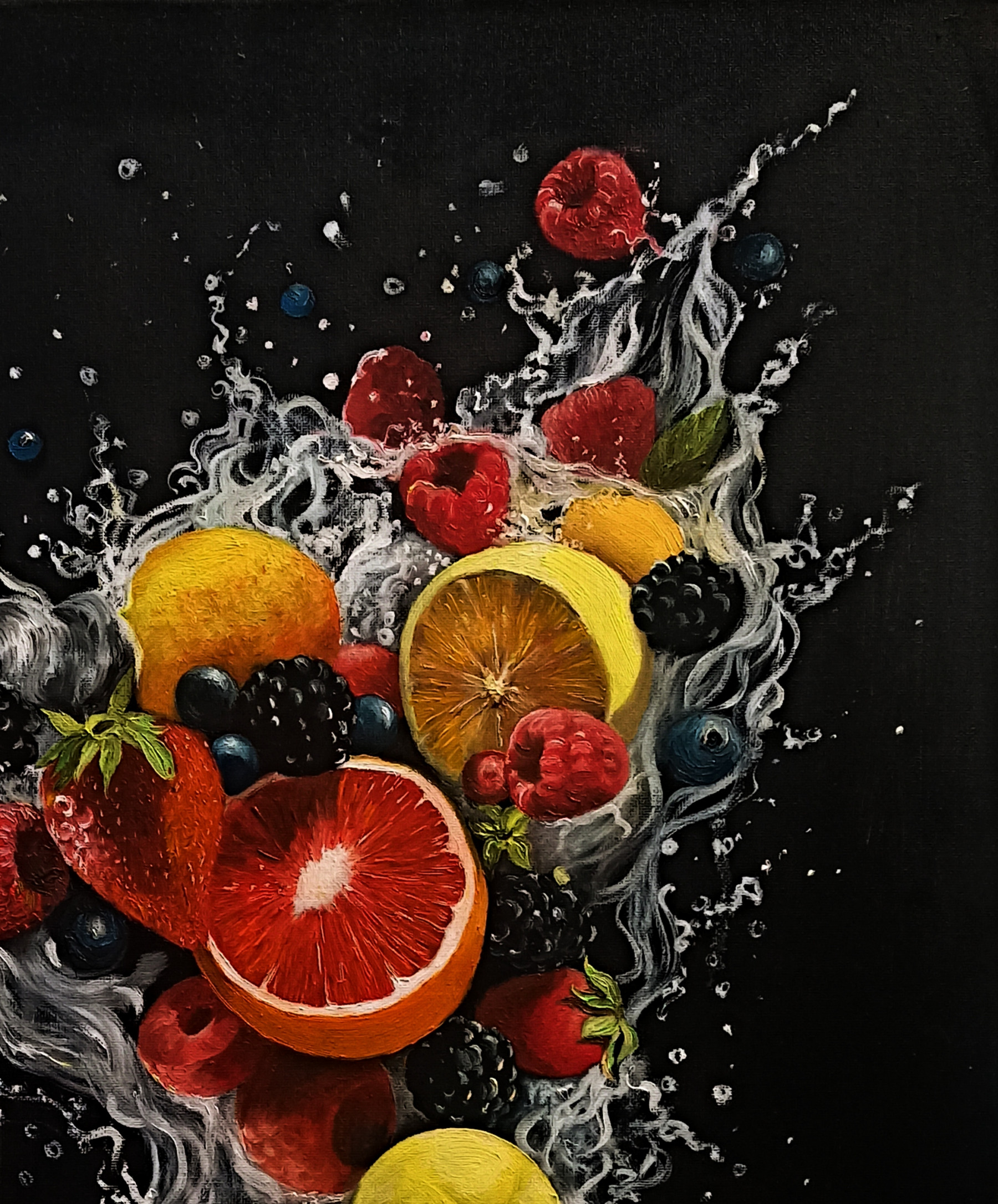Anna Rita Angiolelli, Natura frizzante, peinture - Galerie de vente et d’achat d’art contemporain en ligne Artalistic