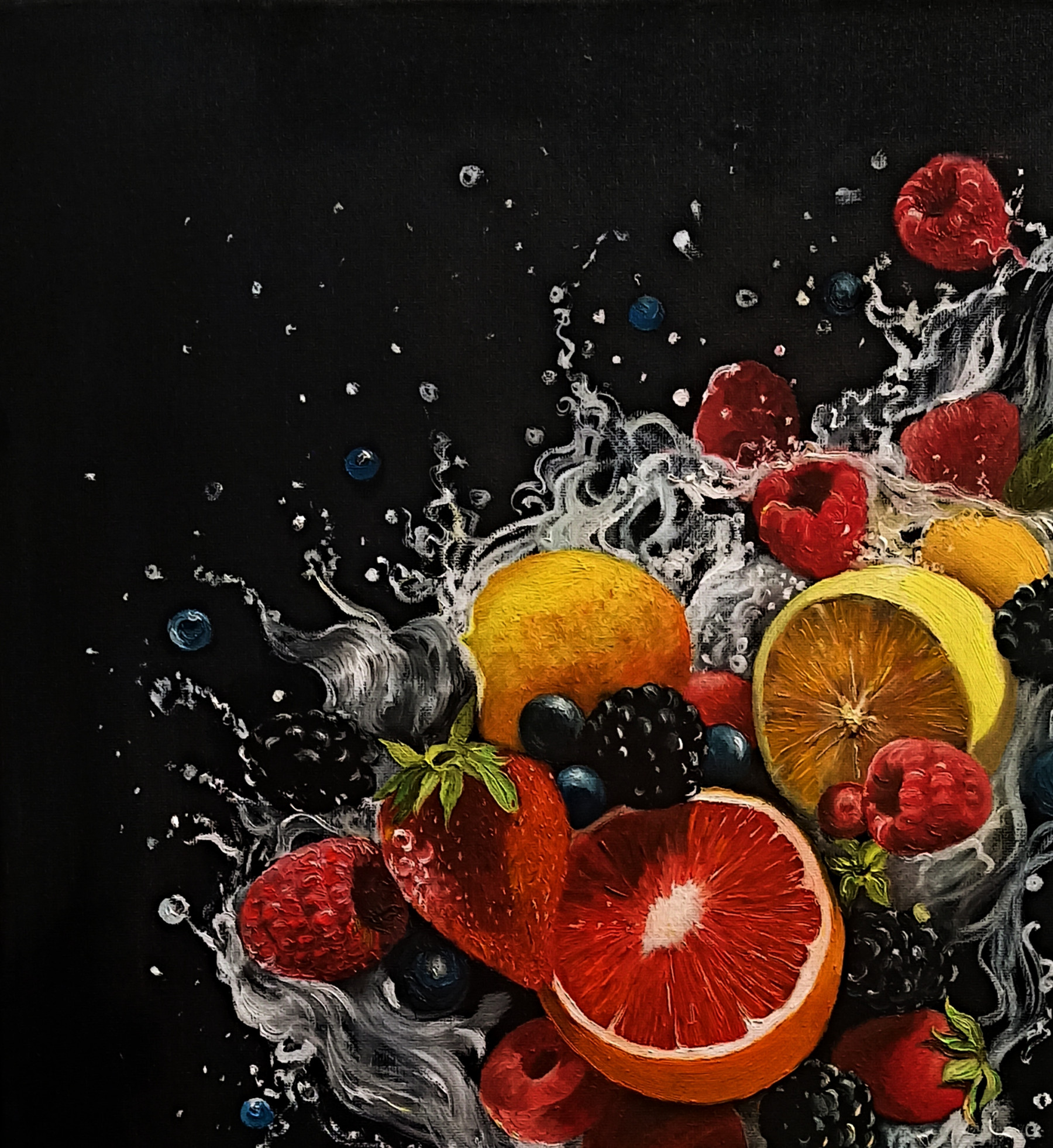Anna Rita Angiolelli, Natura frizzante, peinture - Galerie de vente et d’achat d’art contemporain en ligne Artalistic