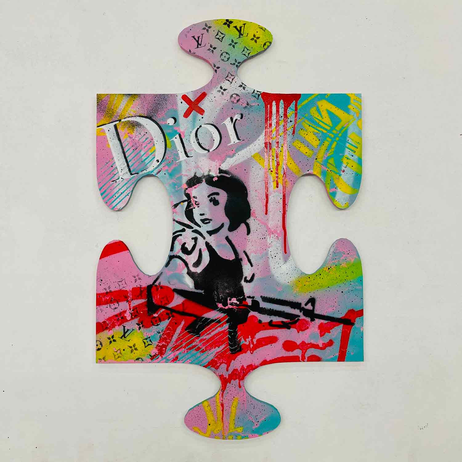 Nobless, Snow Clue, peinture - Galerie de vente et d’achat d’art contemporain en ligne Artalistic