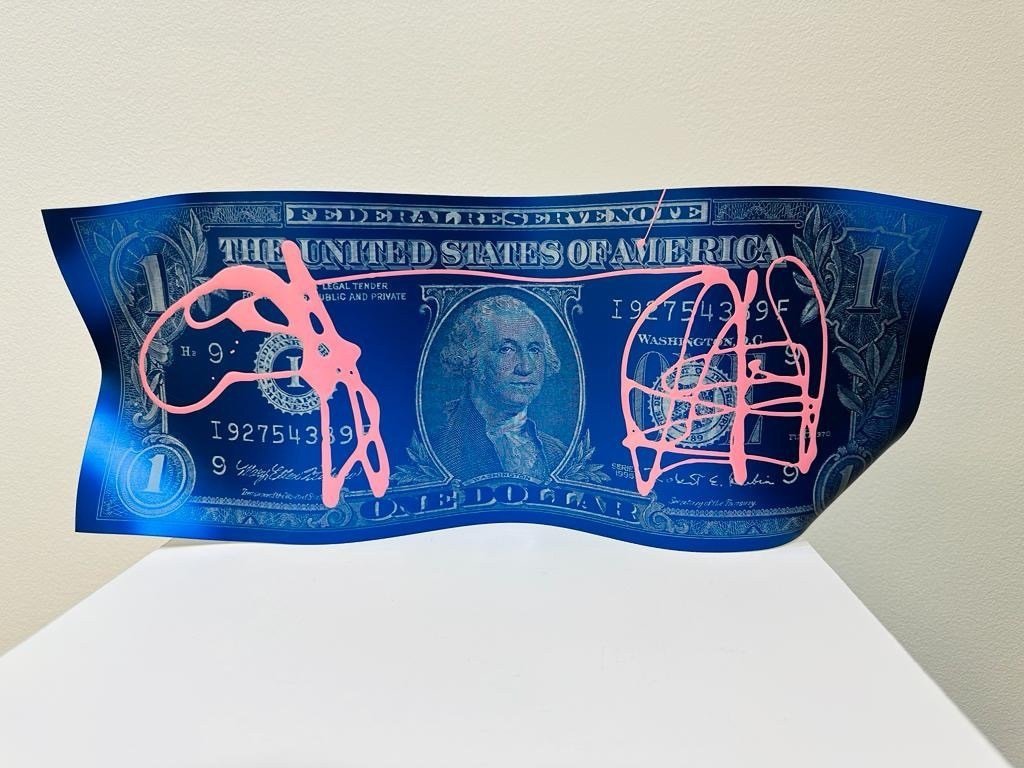 Karl Lagasse, One dollar, sculpture - Galerie de vente et d’achat d’art contemporain en ligne Artalistic