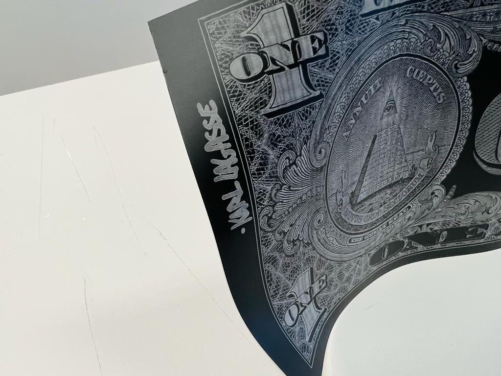 Karl Lagasse, One dollar, sculpture - Galerie de vente et d’achat d’art contemporain en ligne Artalistic