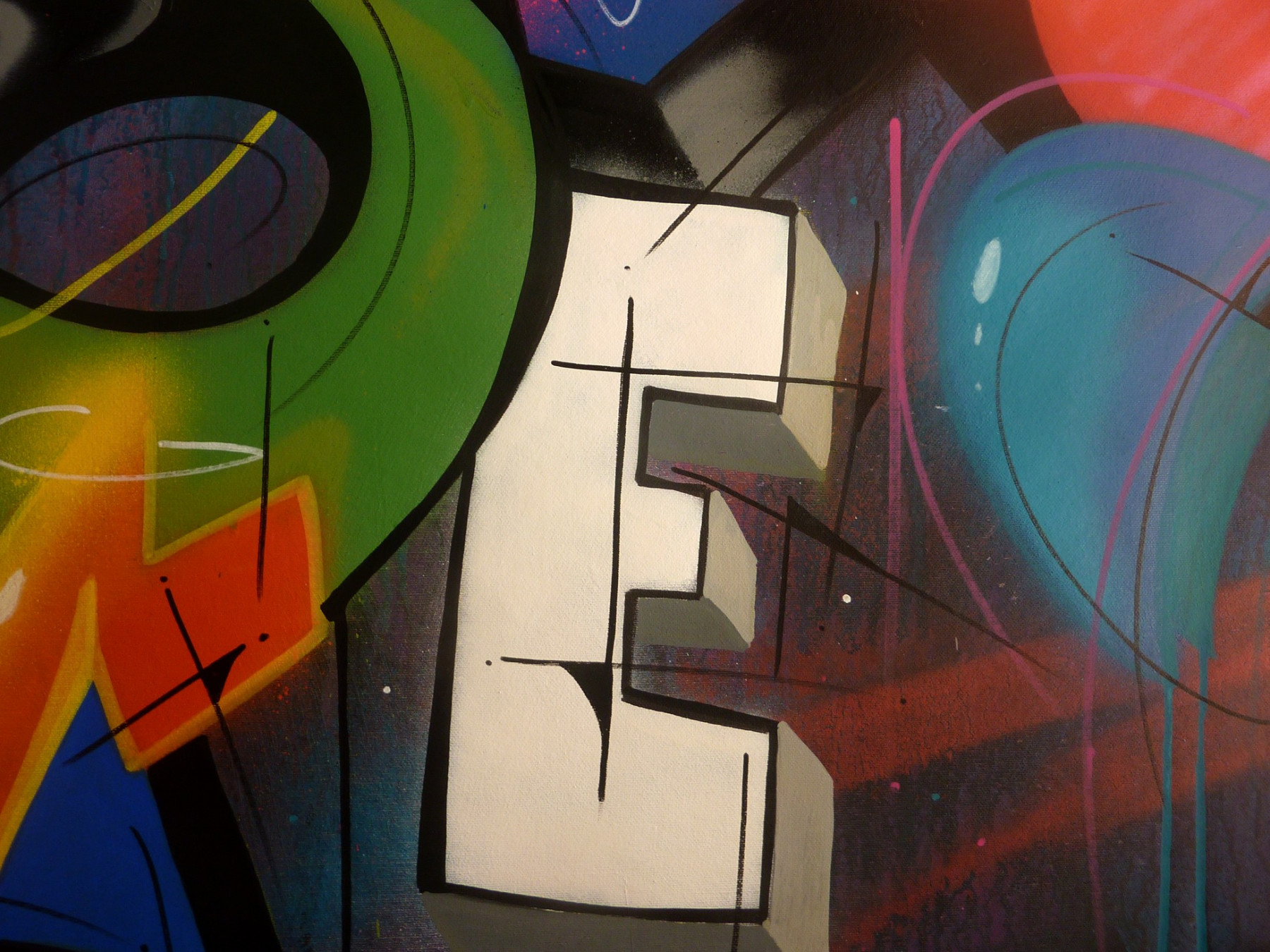 Saname, Tag n°2310, peinture - Galerie de vente et d’achat d’art contemporain en ligne Artalistic