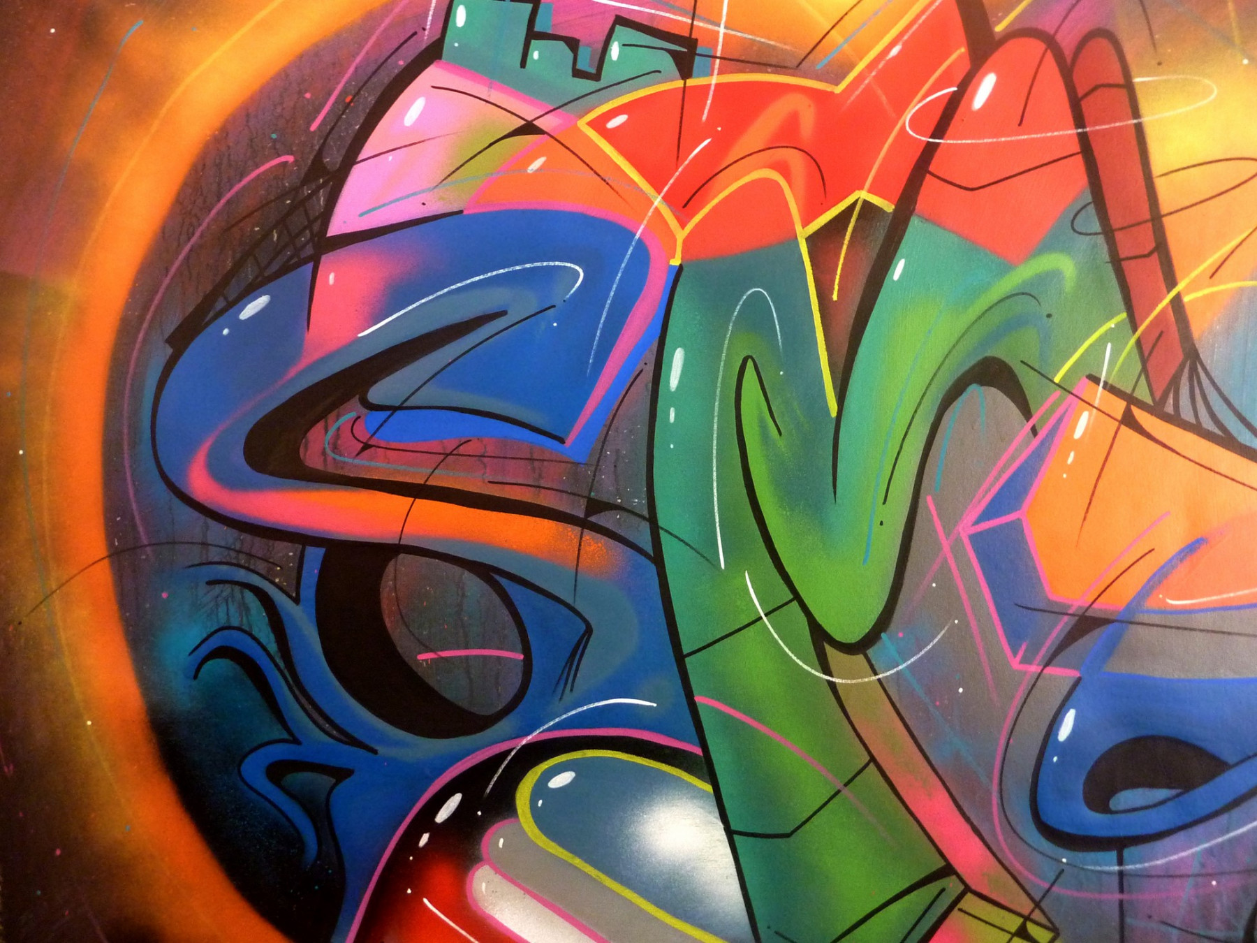 Saname, Tag n°2310, peinture - Galerie de vente et d’achat d’art contemporain en ligne Artalistic