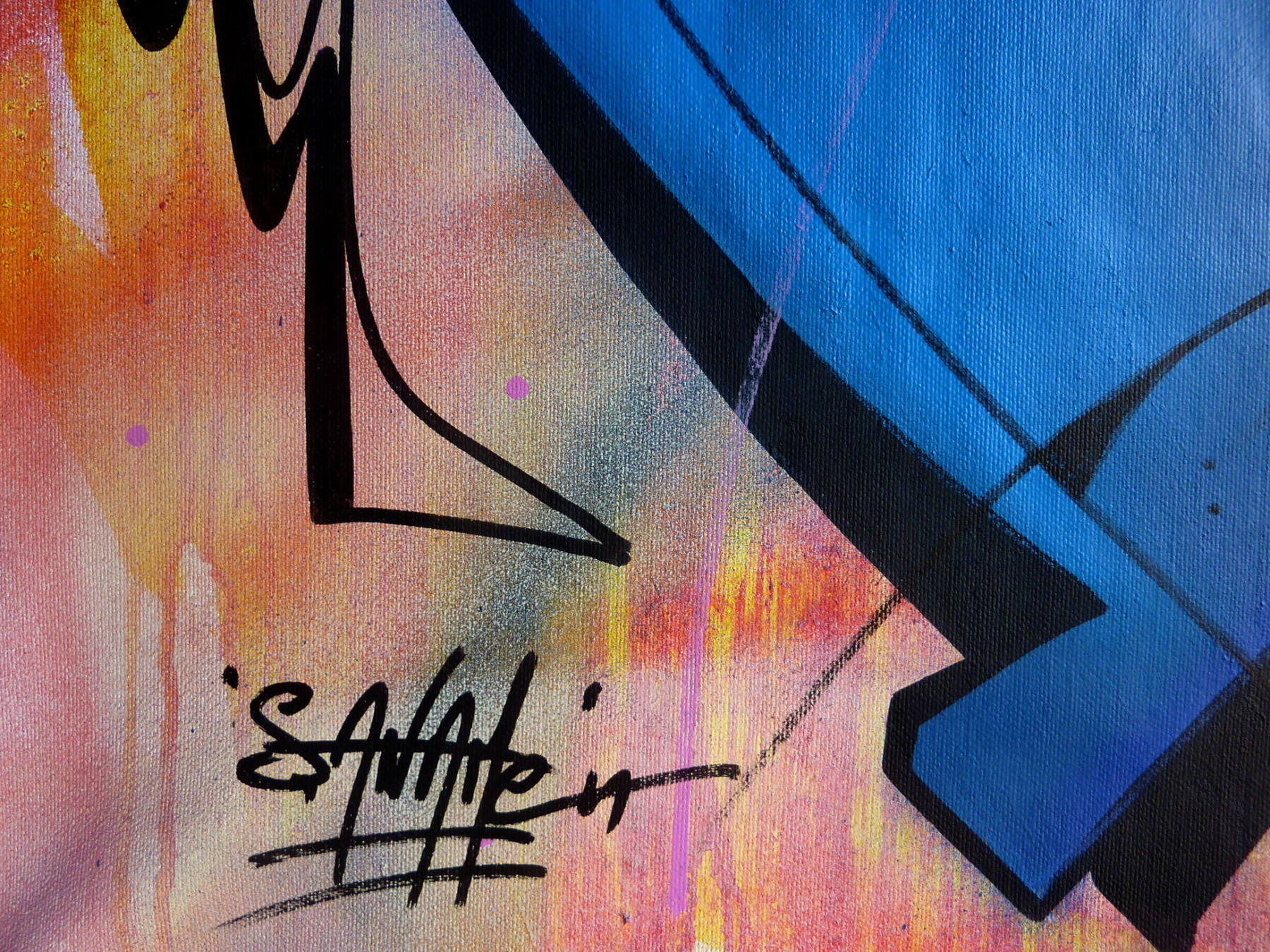 Saname, 100 titres 116, peinture - Galerie de vente et d’achat d’art contemporain en ligne Artalistic