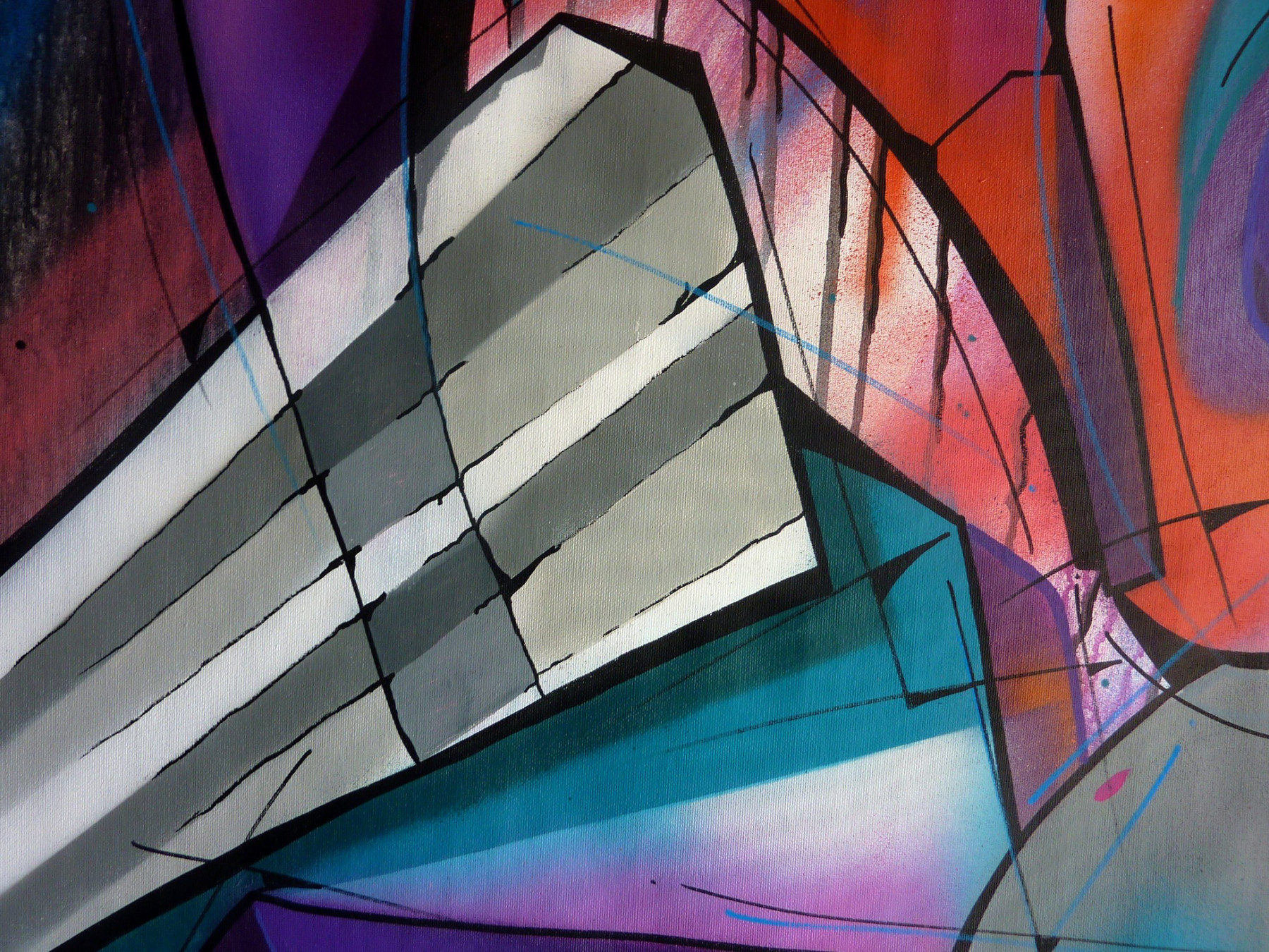 Saname, Trace n°2425, peinture - Galerie de vente et d’achat d’art contemporain en ligne Artalistic