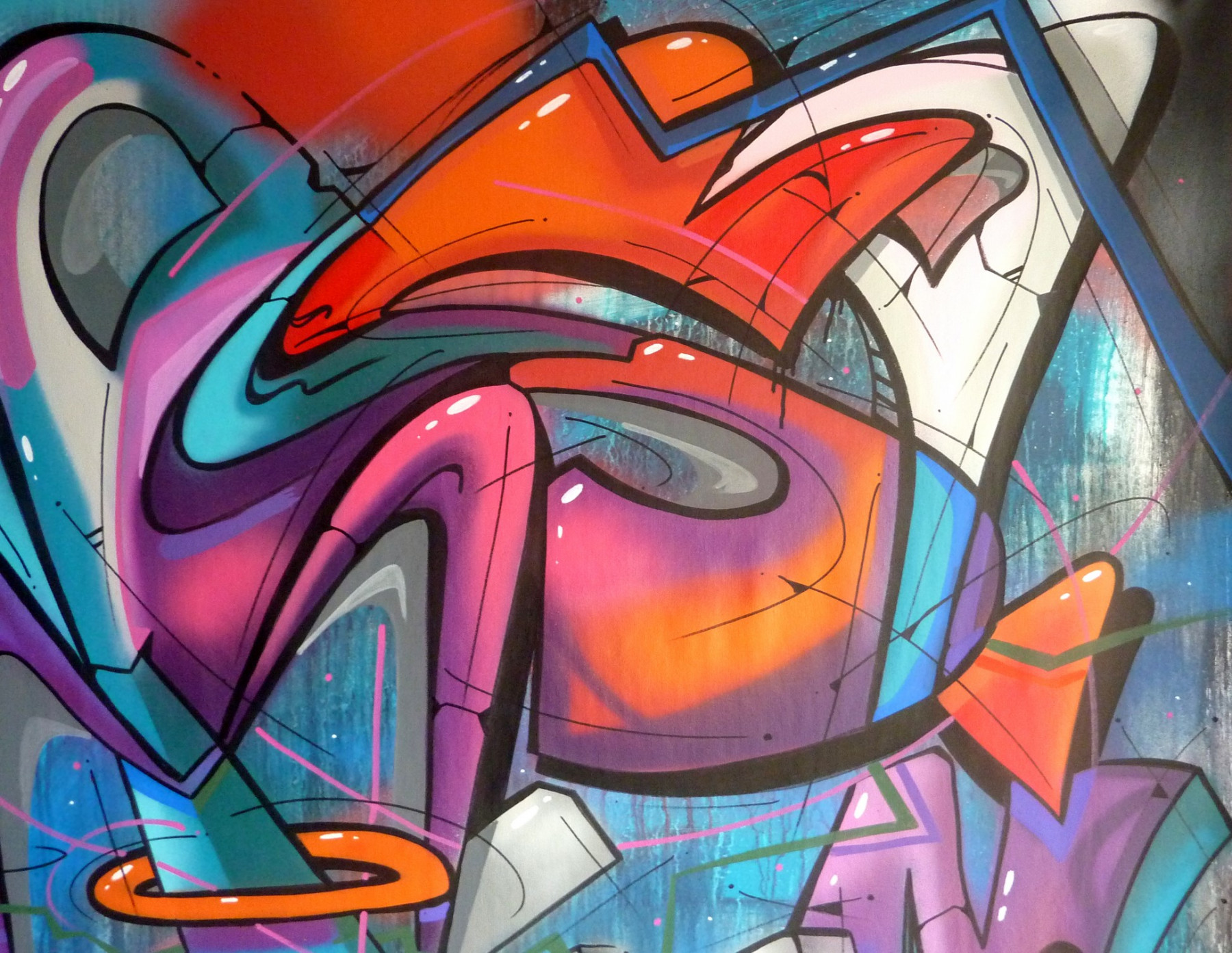 Saname, trace n°2426, peinture - Galerie de vente et d’achat d’art contemporain en ligne Artalistic