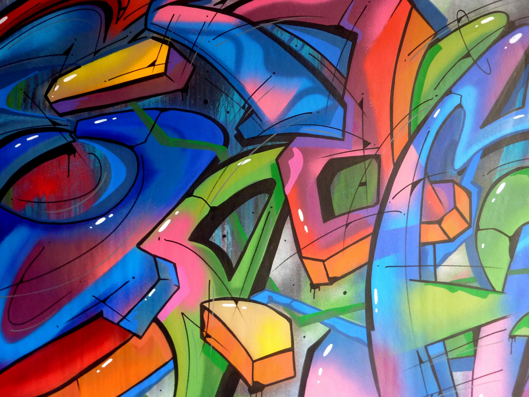 Saname, Trace n°2427, peinture - Galerie de vente et d’achat d’art contemporain en ligne Artalistic