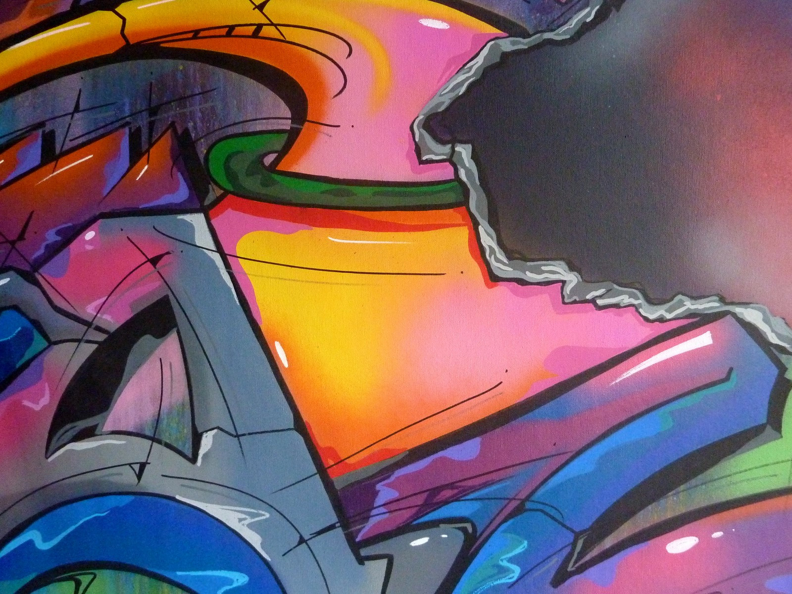 Saname, Trace n°2428, peinture - Galerie de vente et d’achat d’art contemporain en ligne Artalistic