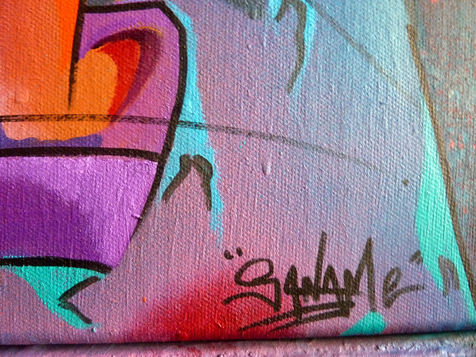 Saname, Trace n°2505, peinture - Galerie de vente et d’achat d’art contemporain en ligne Artalistic