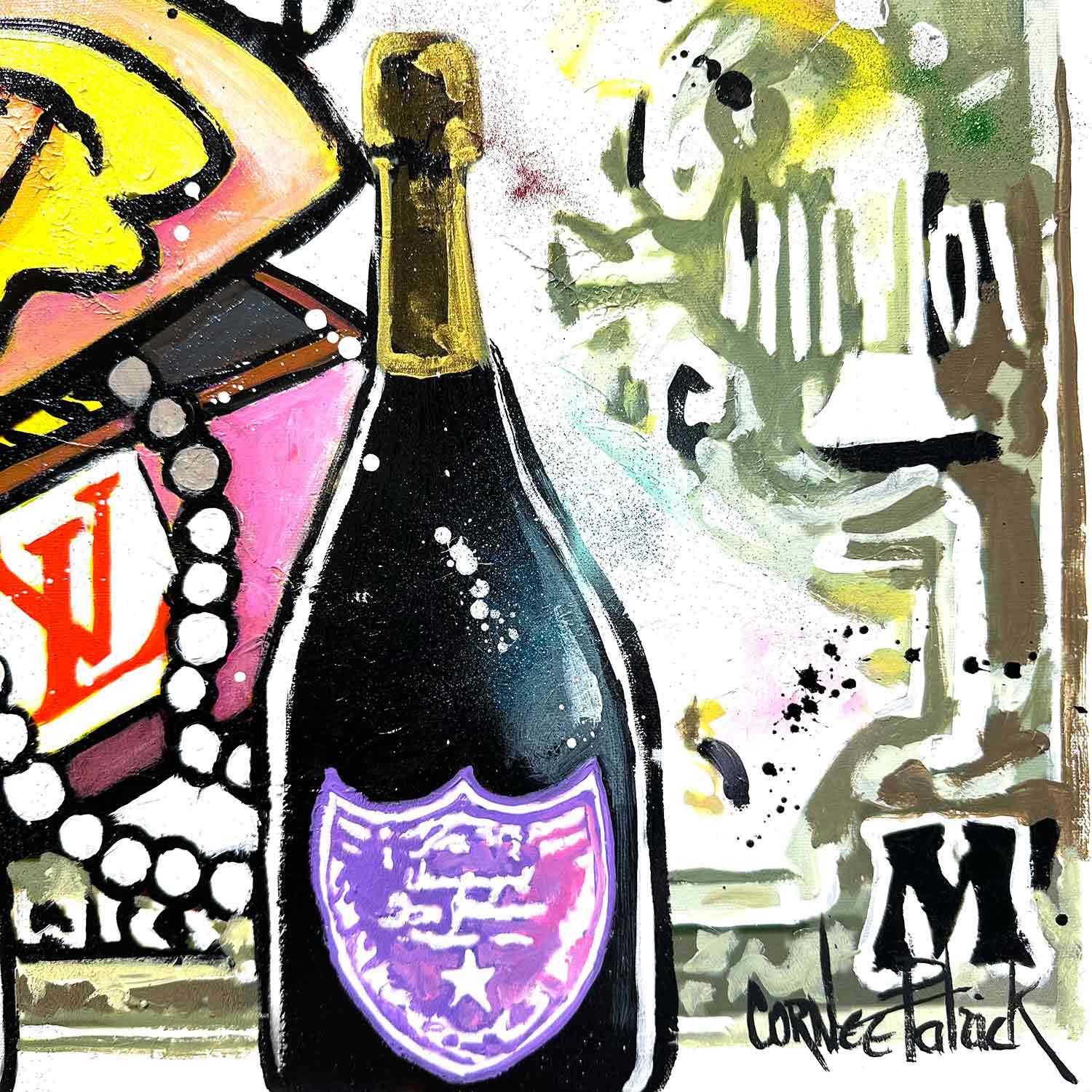 Patrick Cornee, Uncle Scrooge, one million dollars, Peinture - Galerie de vente et d’achat d’art contemporain en ligne Artalistic