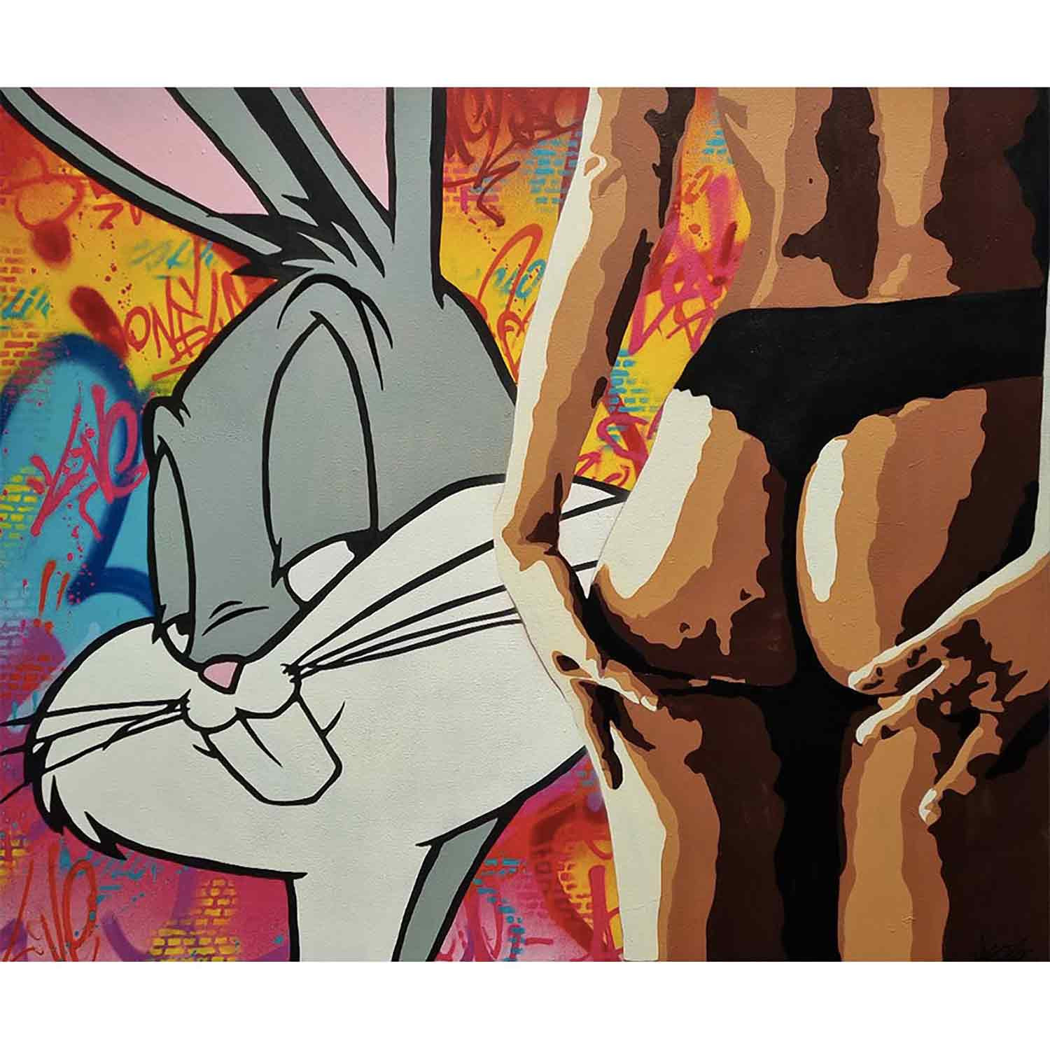 Asko Art, Hey Sexy, Peinture - Galerie de vente et d’achat d’art contemporain en ligne Artalistic