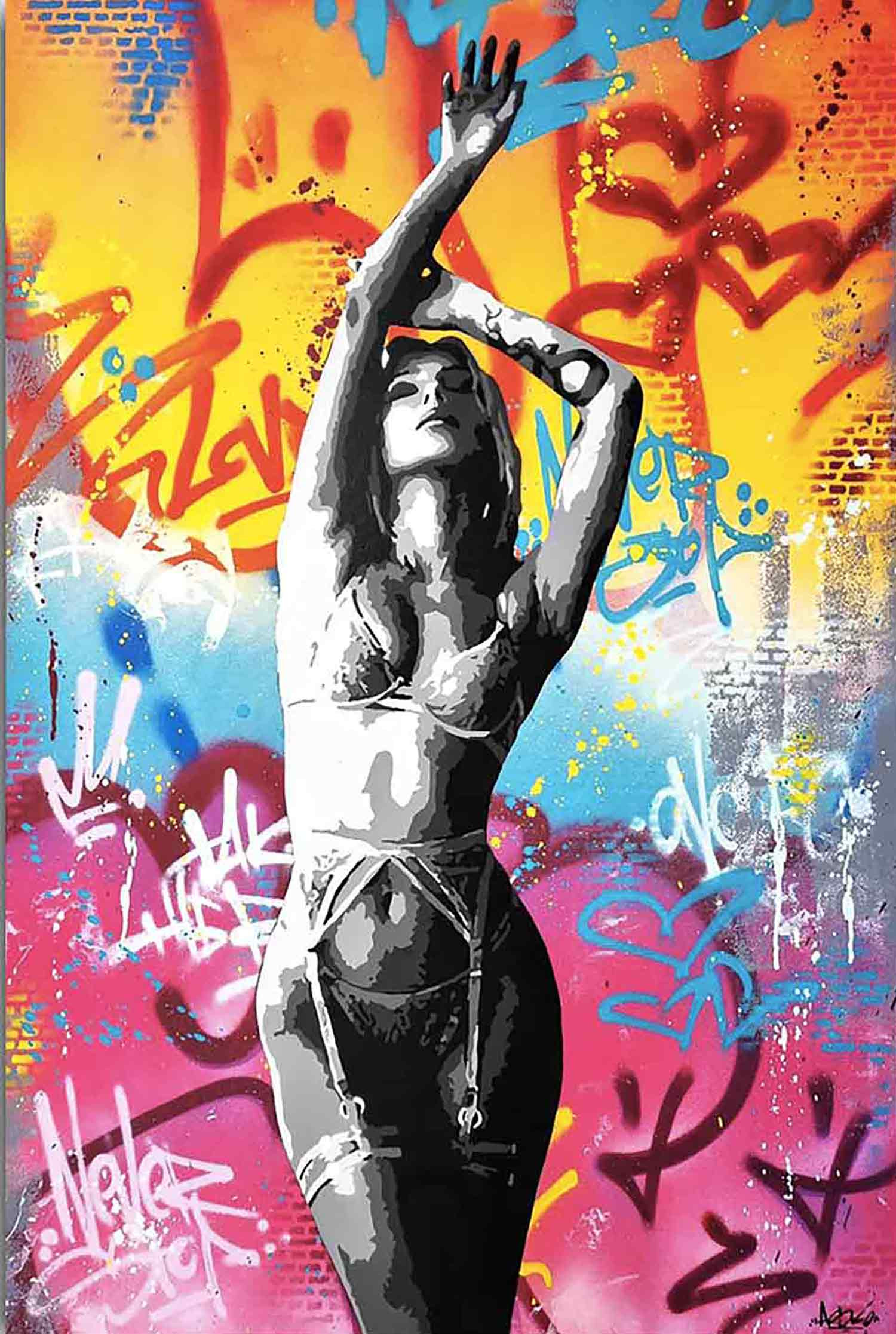 Asko Art, Natalia, Peinture - Galerie de vente et d’achat d’art contemporain en ligne Artalistic