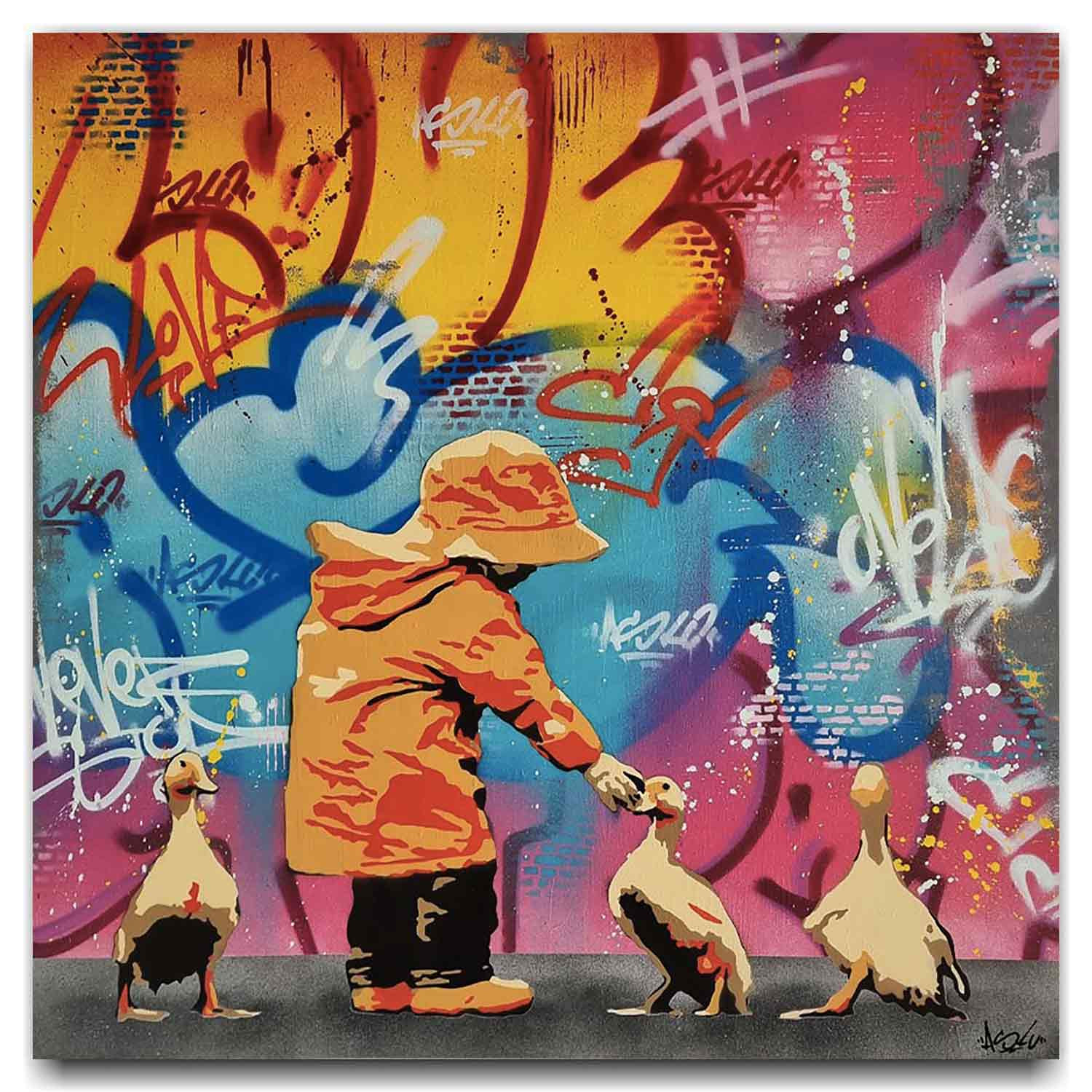 Asko Art, The Crew, Peinture - Galerie de vente et d’achat d’art contemporain en ligne Artalistic